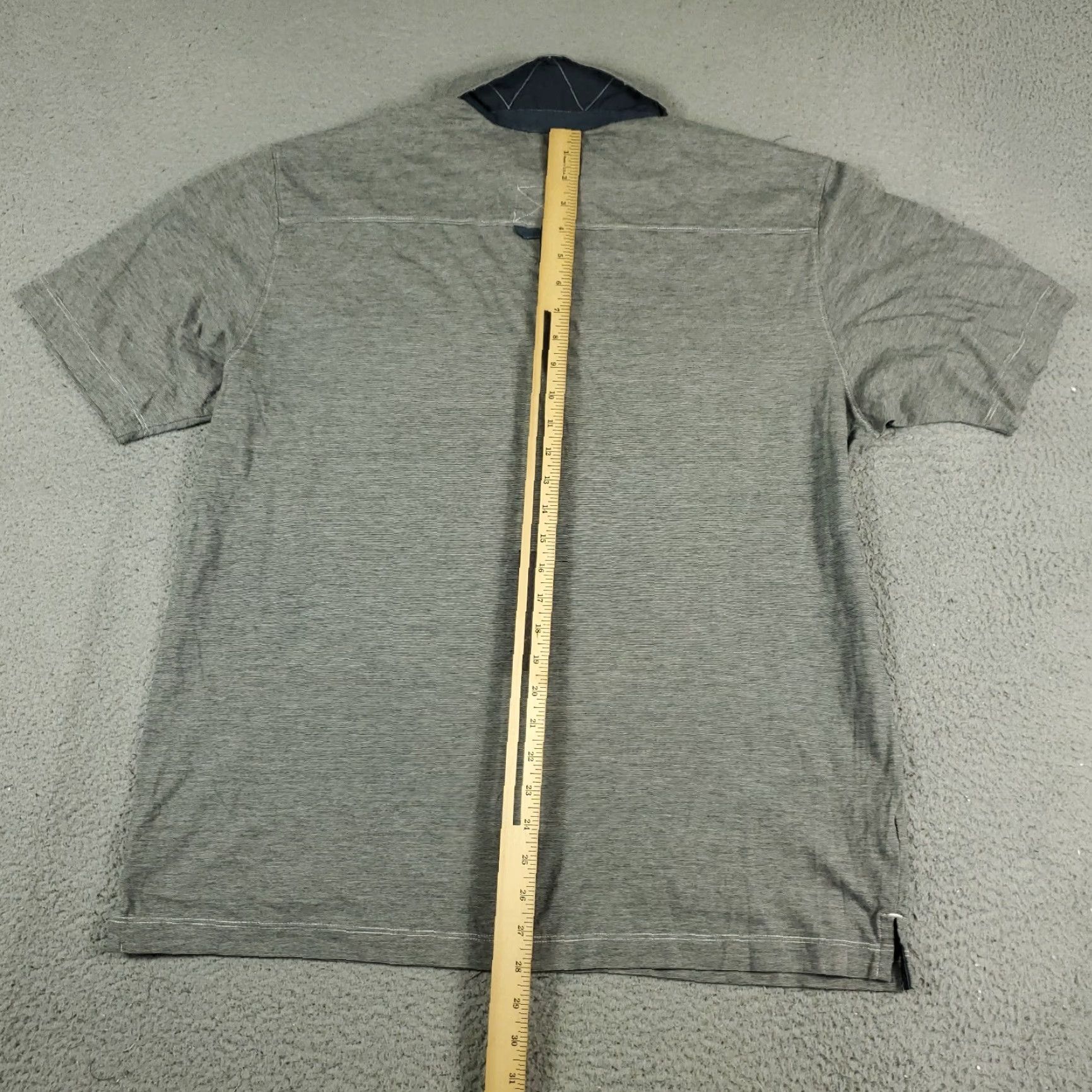 Tommy Bahama Tommy Bahama Polo Shirt Gray Adult XL Short Sleeve Casual Mens Size US XL / EU 56 / 4 - 3 Thumbnail