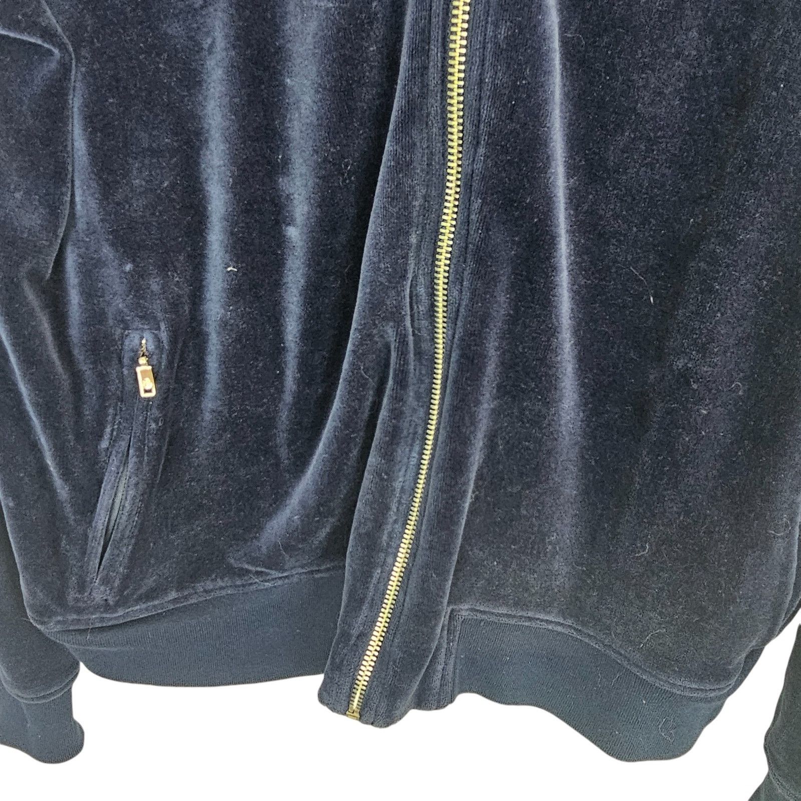 Lauren Ralph Lauren Lauren Ralph Lauren Womens Velour Full Zip Sweater Jacket XL Size XL / US 12-14 / IT 48-50 - 3 Thumbnail