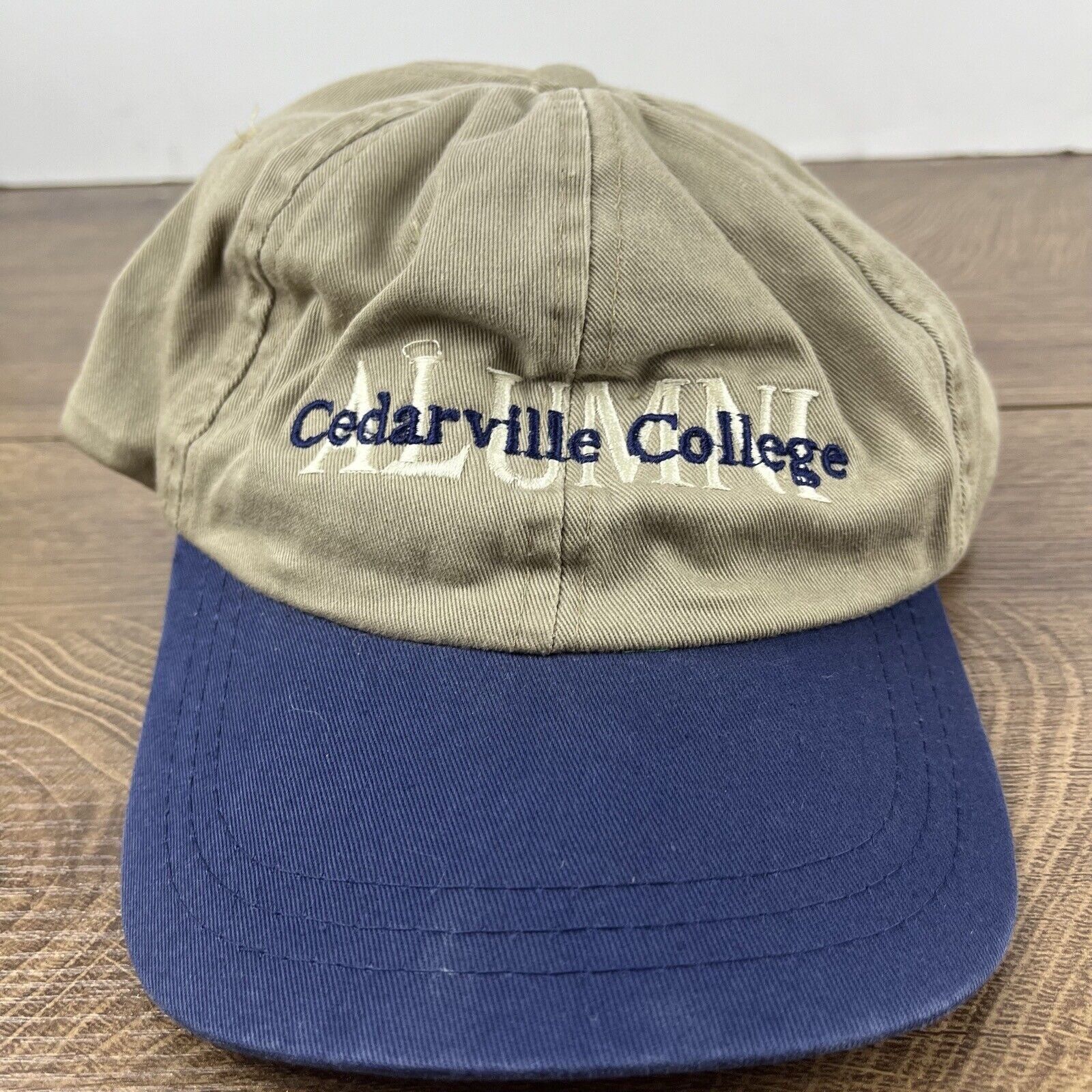 Other Cedarville College Alumni Hat Brown Cap Adjustable Brown Tan Size ONE SIZE - 5 Thumbnail