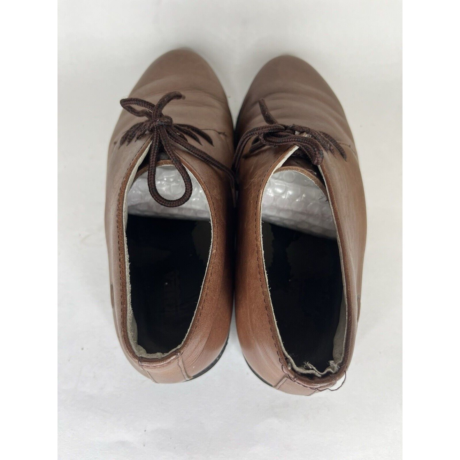 Other Rhea Chukka Brown Leather Lace Up Casual Desert Ankle Boots Size US 10.5 / EU 43-44 - 4 Thumbnail