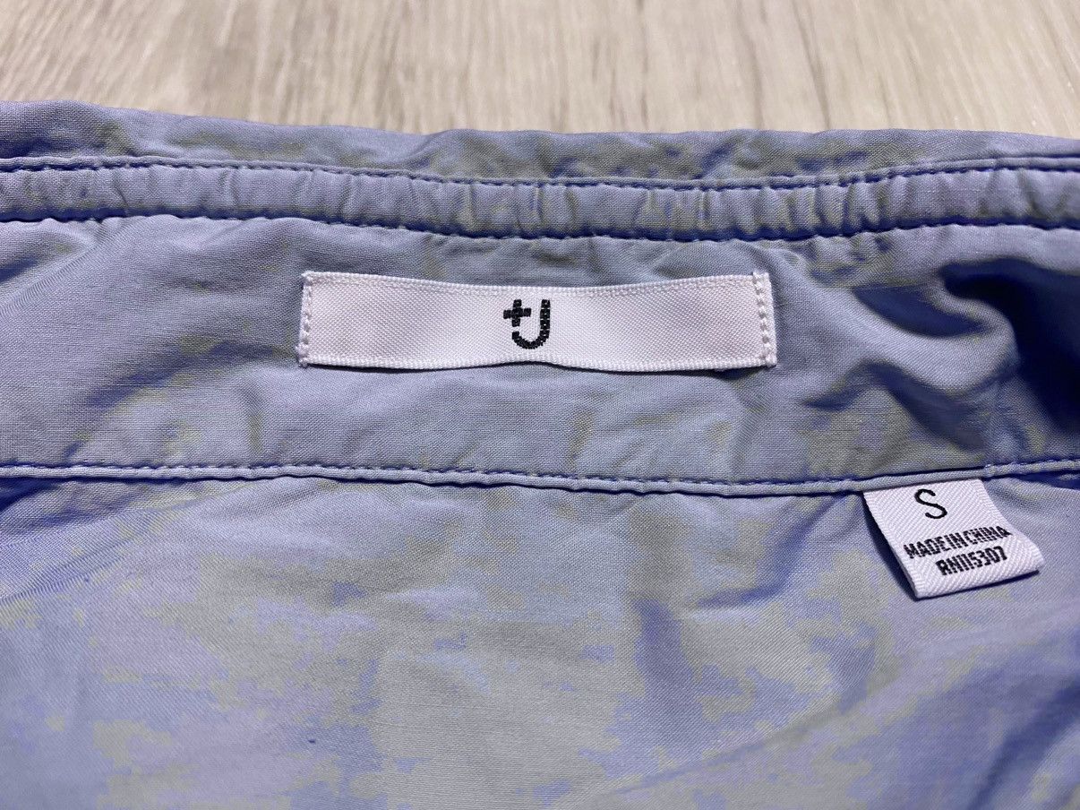 Jil Sander × Uniqlo Jil Sander + Uniqlo Blue Formal Casual Long sleeve Shirt Size US S / EU 44-46 / 1 - 7 Thumbnail