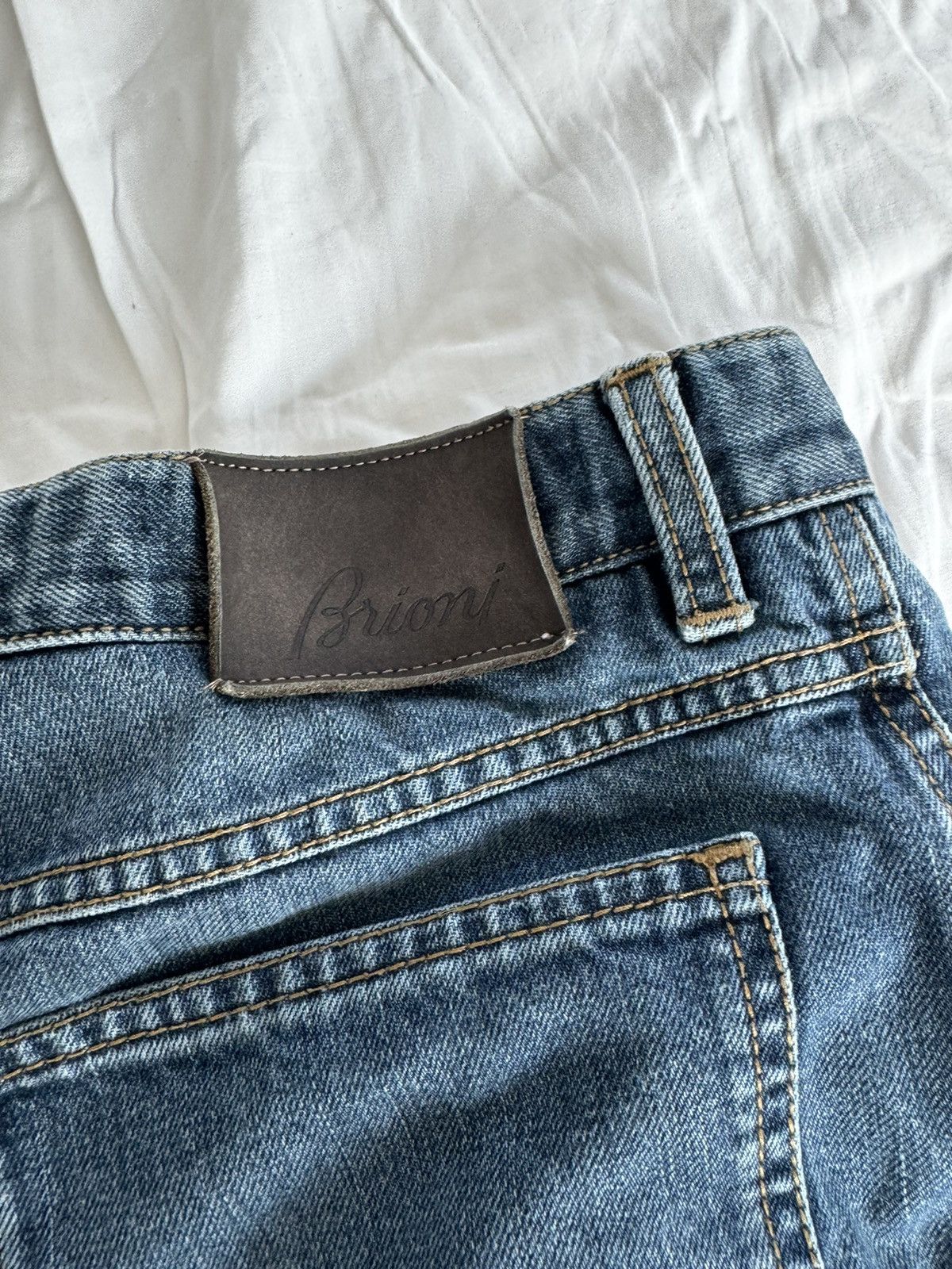 Brioni BRIONI relaxed fit jeans Size US 32 / EU 48 - 1 Thumbnail
