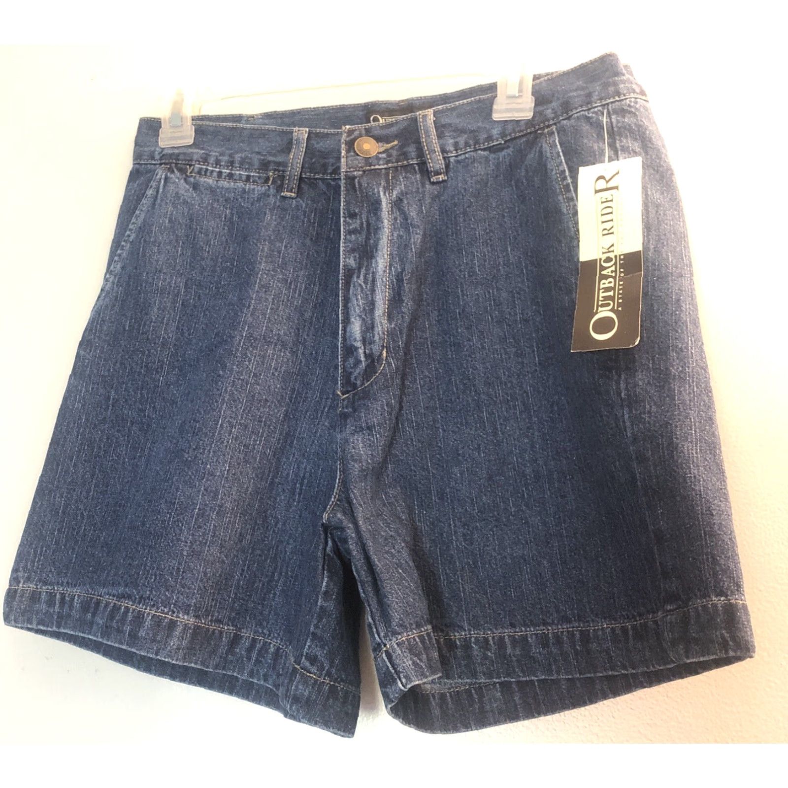 Denime VINTAGE Outback Rider Mother Jean Shorts 8 Blue Denim 5-Pocket Vintage? Wait. Size 30" / US 8 / IT 44 - 2 Thumbnail