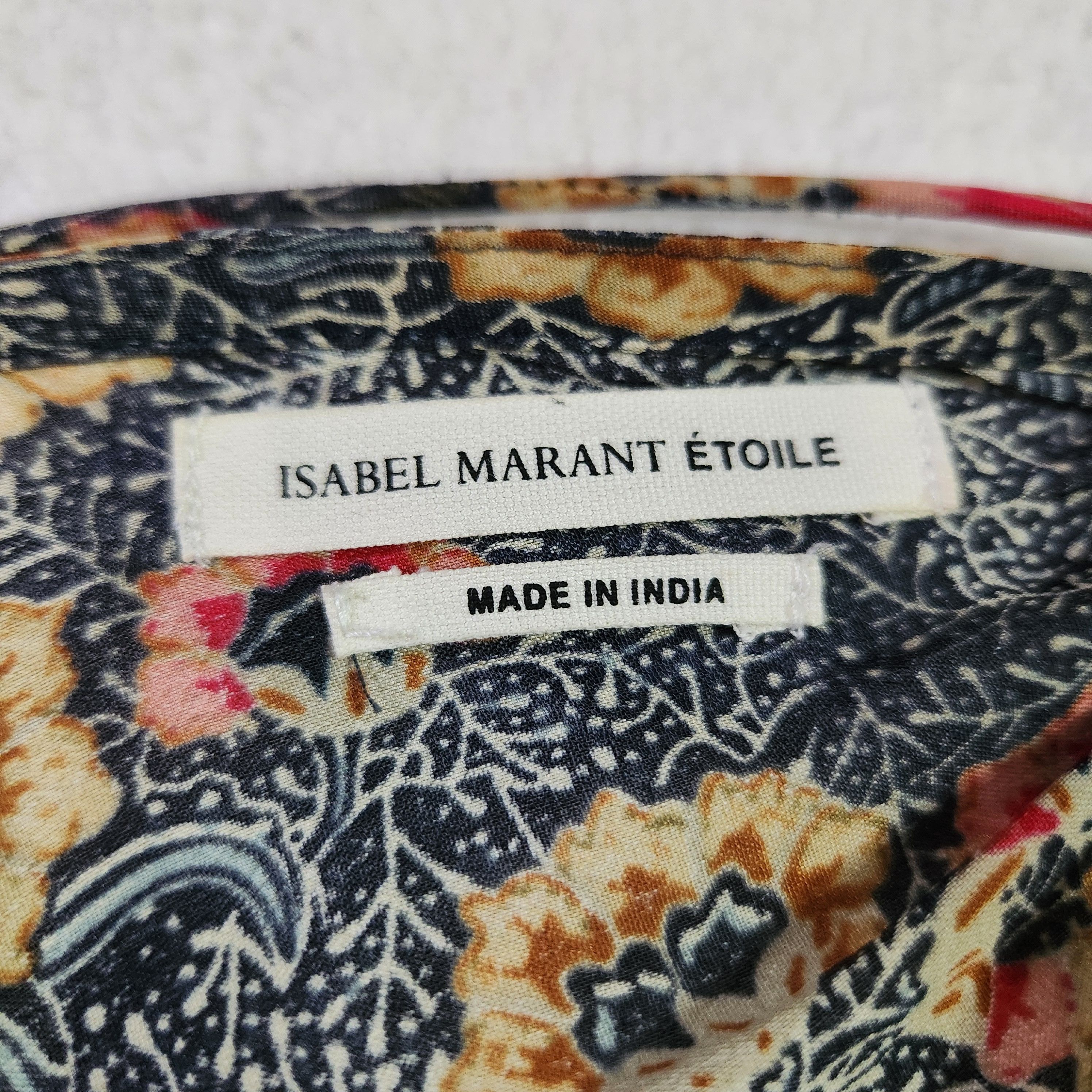 Isabel Marant Isabel Marant Silk Floral Dress Womens 36 Designer Size XS / US 0-2 / IT 36-38 - 5 Thumbnail