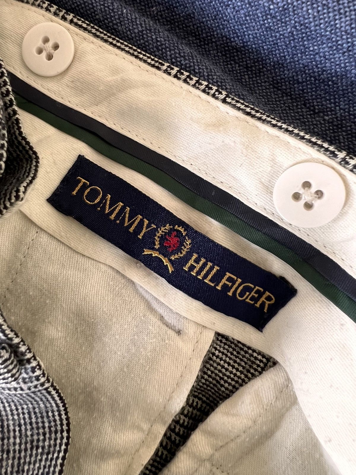Tommy Hilfiger Tommy Hilfiger Plaid Tartan Wool Pant Size US 32 / EU 48 - 7 Thumbnail