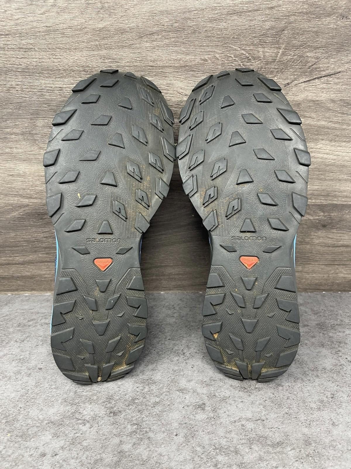 Salomon Salomon Outline GTX Shoes Mens Size 7.5 Black Blue Sneaker Size US 7.5 / EU 40-41 - 8 Thumbnail