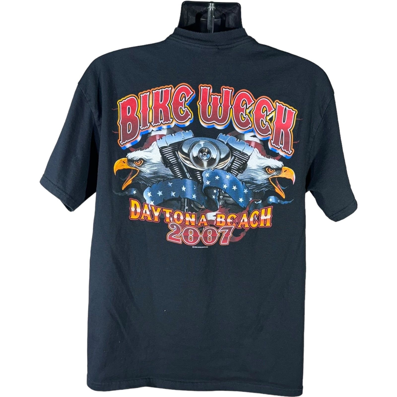 Delta Daytona Beach Bald Eagle Bike Week Tee Size US L / EU 52-54 / 3 - 5 Thumbnail