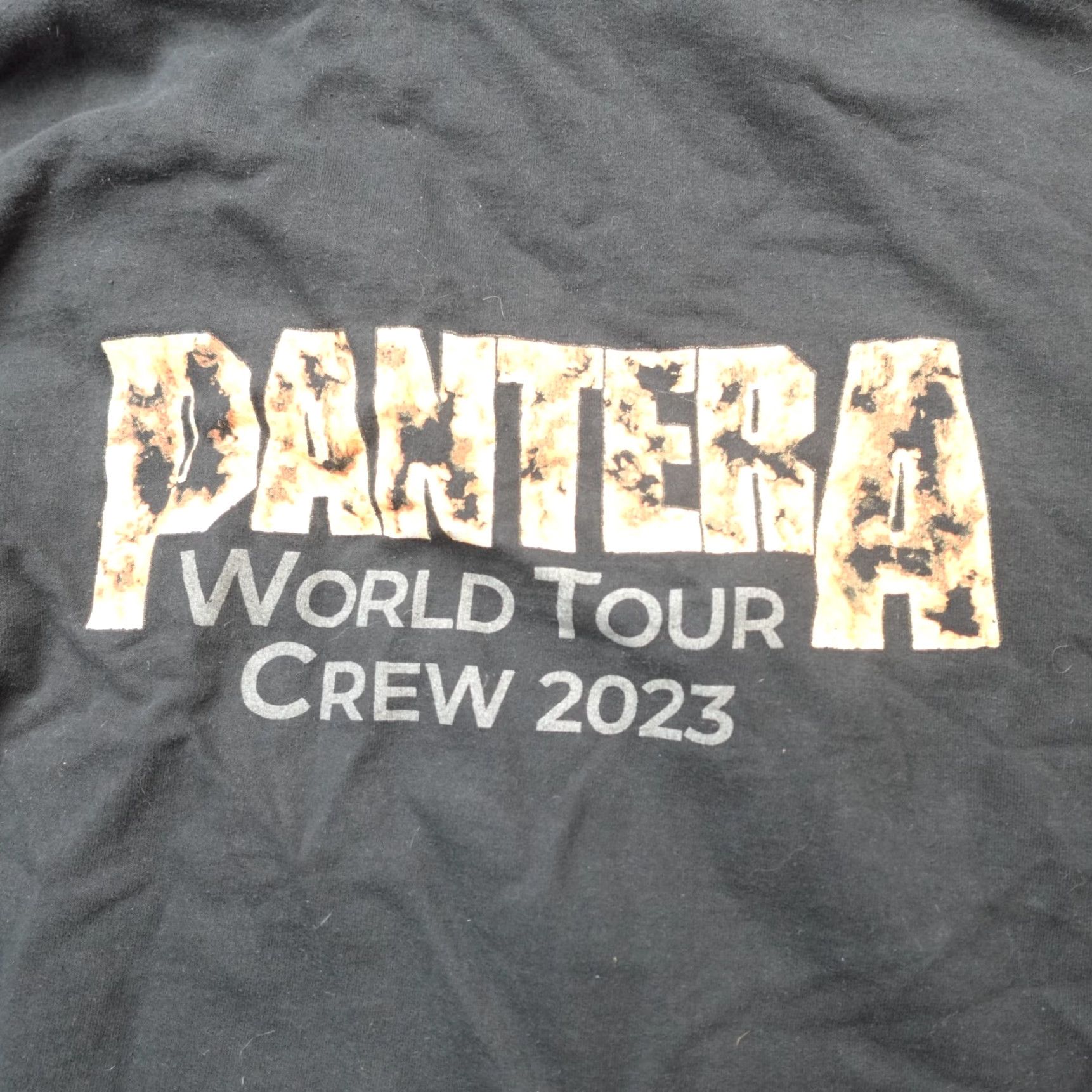 Vintage VINTAGE Pantera Sweatshirt XL Black Double Sided World Tour 2023 Crew Full Zip Size US XL / EU 56 / 4 - 2 Thumbnail