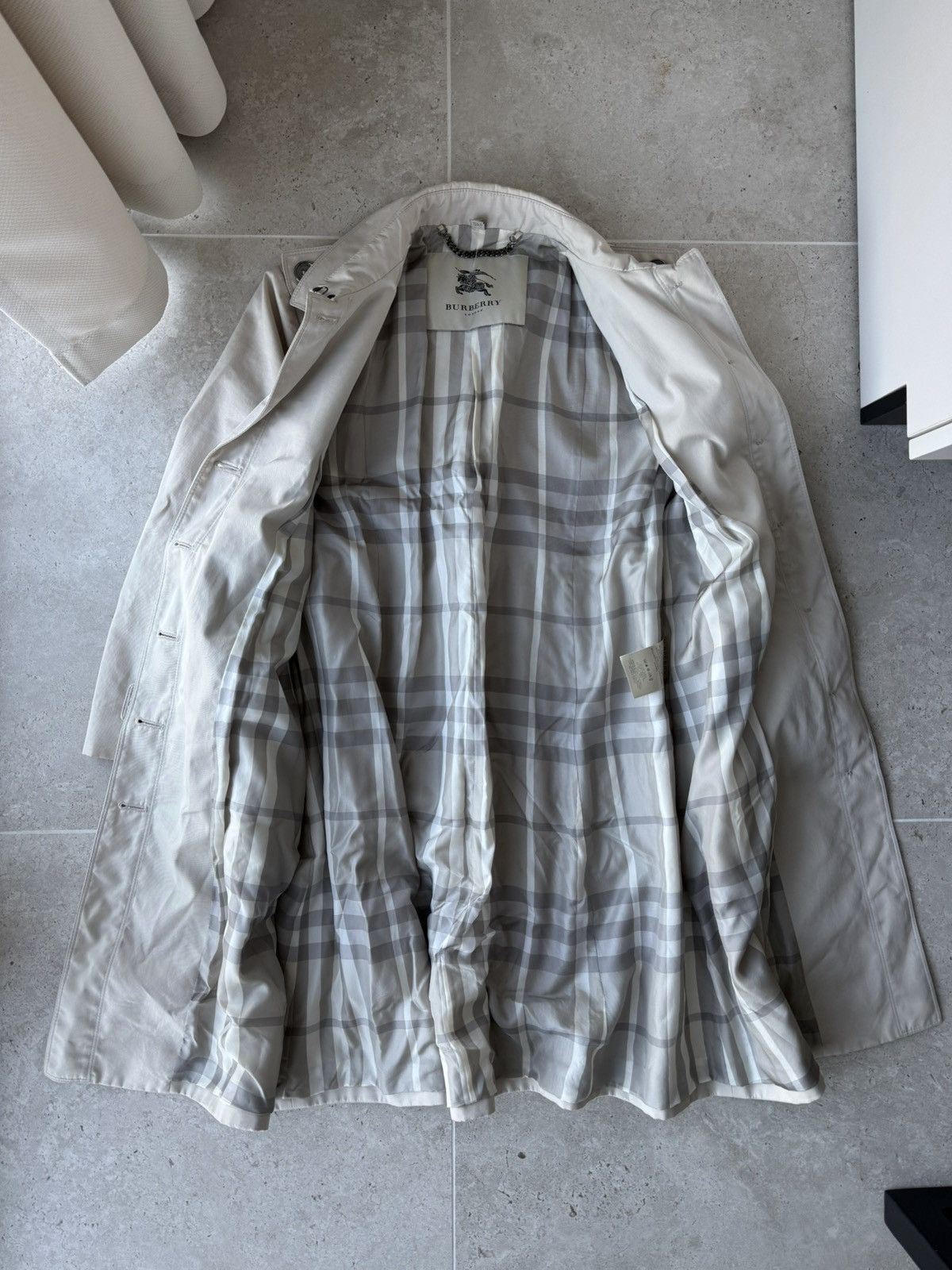 Burberry BURBERRY Trench Coat Jacket Nova Check Size M / US 6-8 / IT 42-44 - 5 Thumbnail