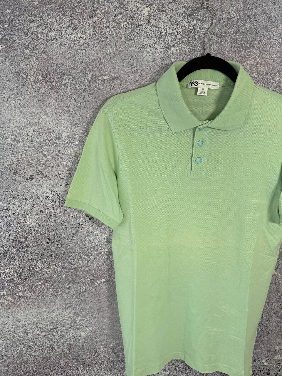 Adidas × Y-3 × Yohji Yamamoto Vintage Y-3 Yohji Yamamoto Adidas Green Polos Small Size US S / EU 44-46 / 1 - 2 Thumbnail