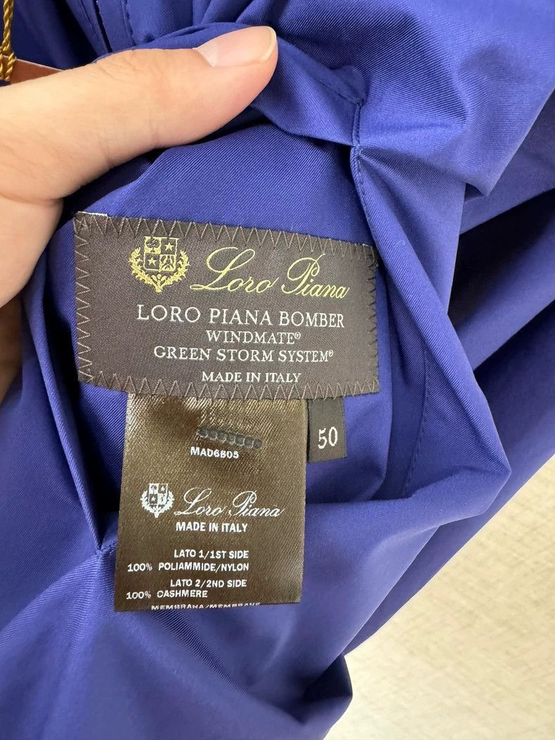 Loro Piana Loro Piana Blue Bomber reversible jacket-2508 Size US M / EU 48-50 / 2 - 5 Thumbnail