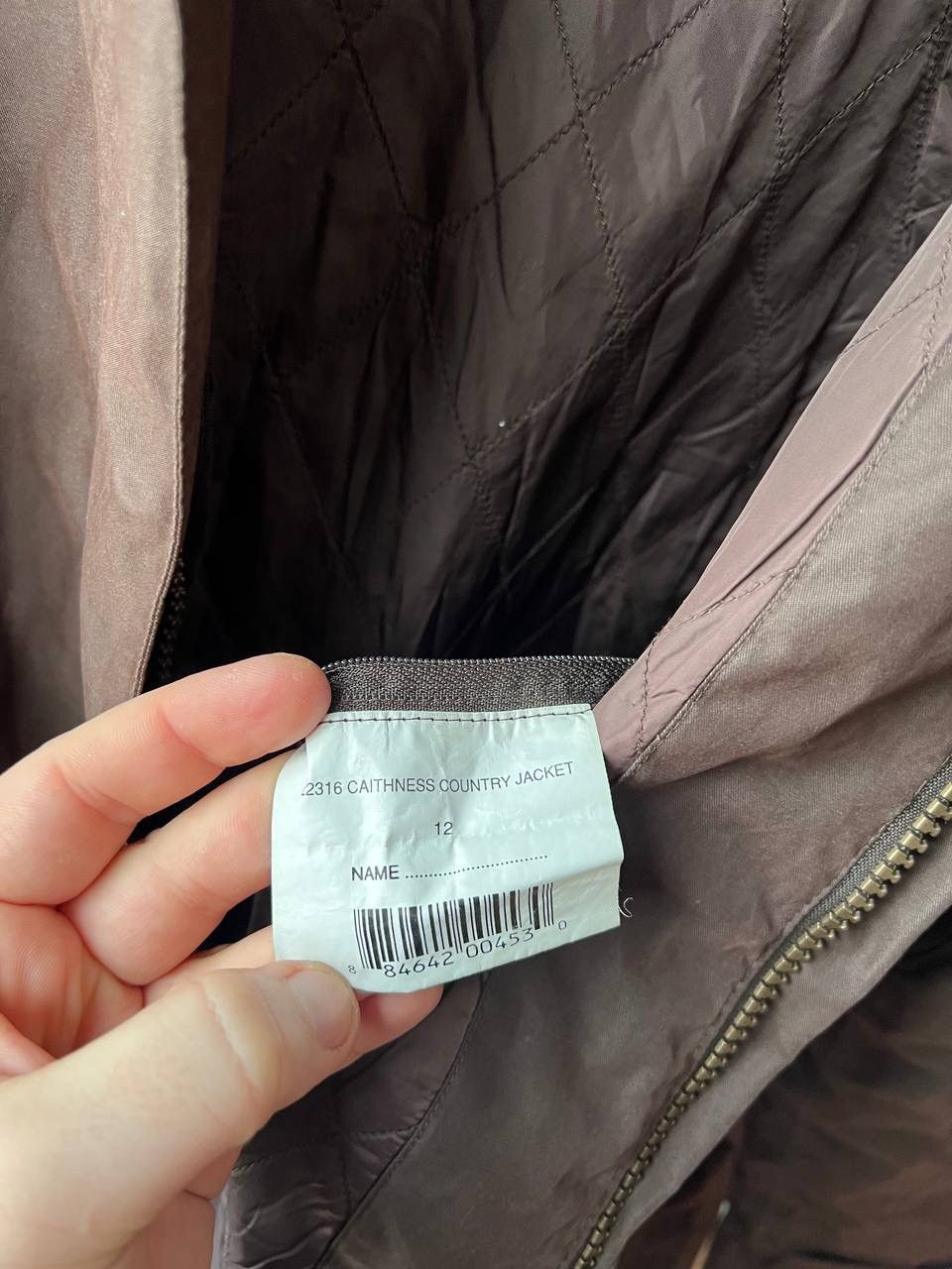 Barbour BARBOUR WETERPROOF BREATHABLE BROWN WOMEN FULL ZIP JACKET 12 Size M / US 6-8 / IT 42-44 - 13 Thumbnail