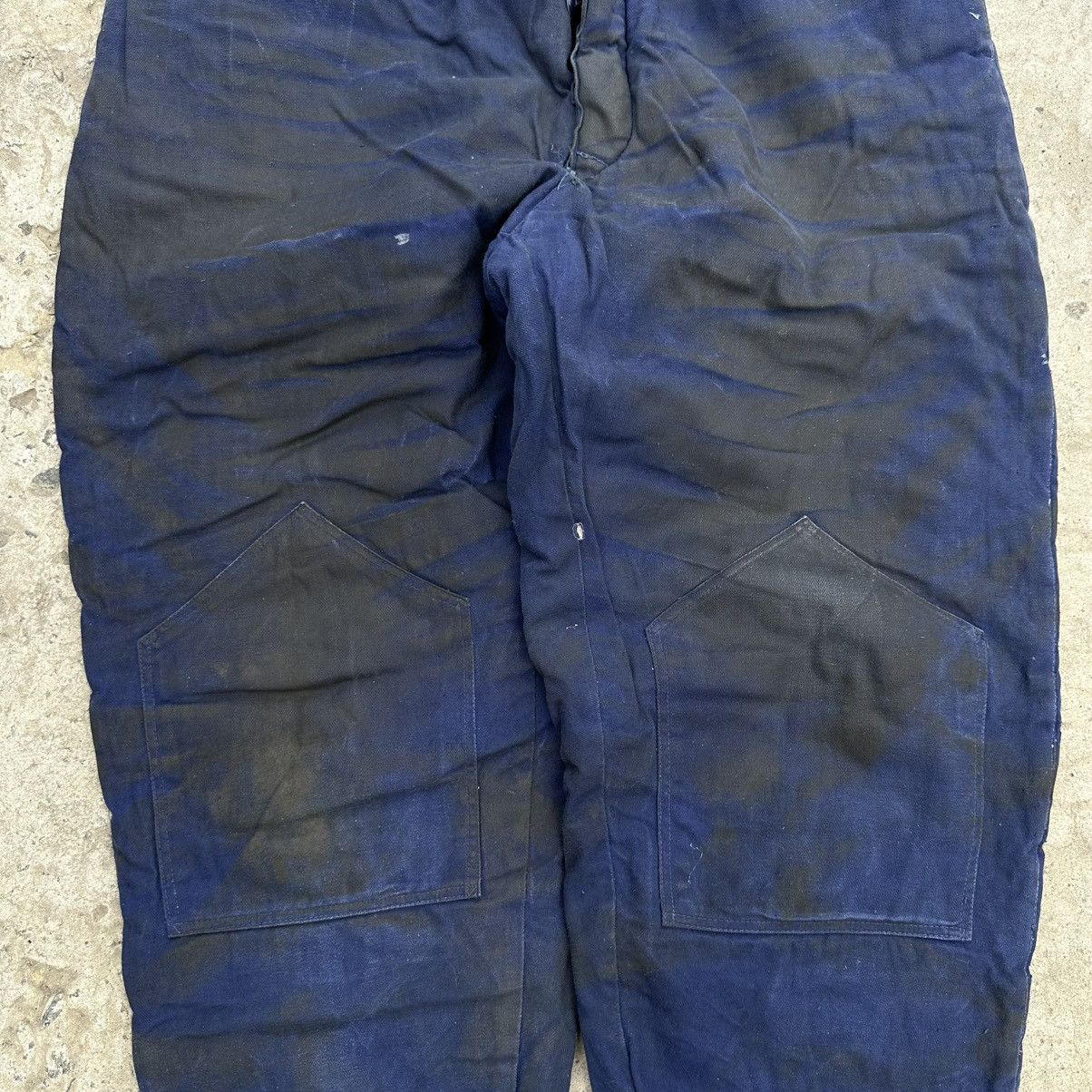 Japanese Brand Vintage USSR Work Wear Pants 70s-80s Trashed Baggy Size US 32 / EU 48 - 9 Thumbnail