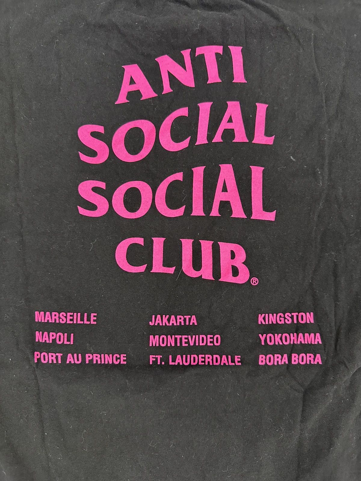 Anti Social Social Club Anti Social Social Club Logo Tee Size US L / EU 52-54 / 3 - 5 Thumbnail