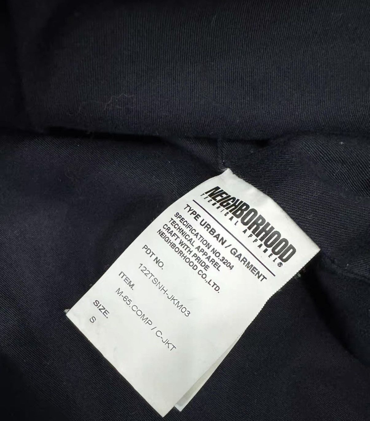 Neighborhood Black Hooded Cargo Jacket with Multiple Pockets Size US S / EU 44-46 / 1 - 7 Thumbnail