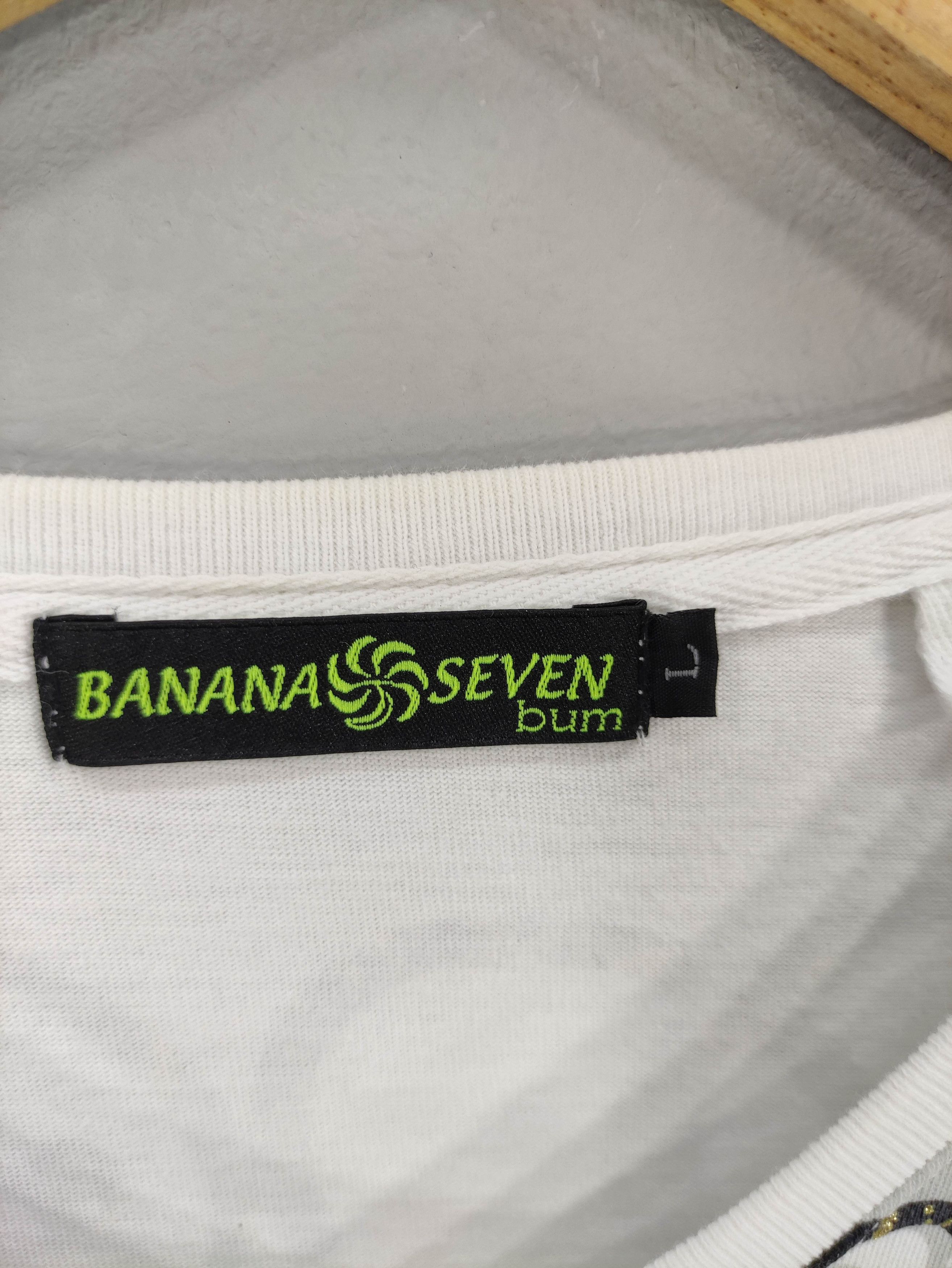 Japanese Brand Vintage Banana Seven Long Sleeve Tshirt Embroidered Logo Size US S / EU 44-46 / 1 - 3 Thumbnail