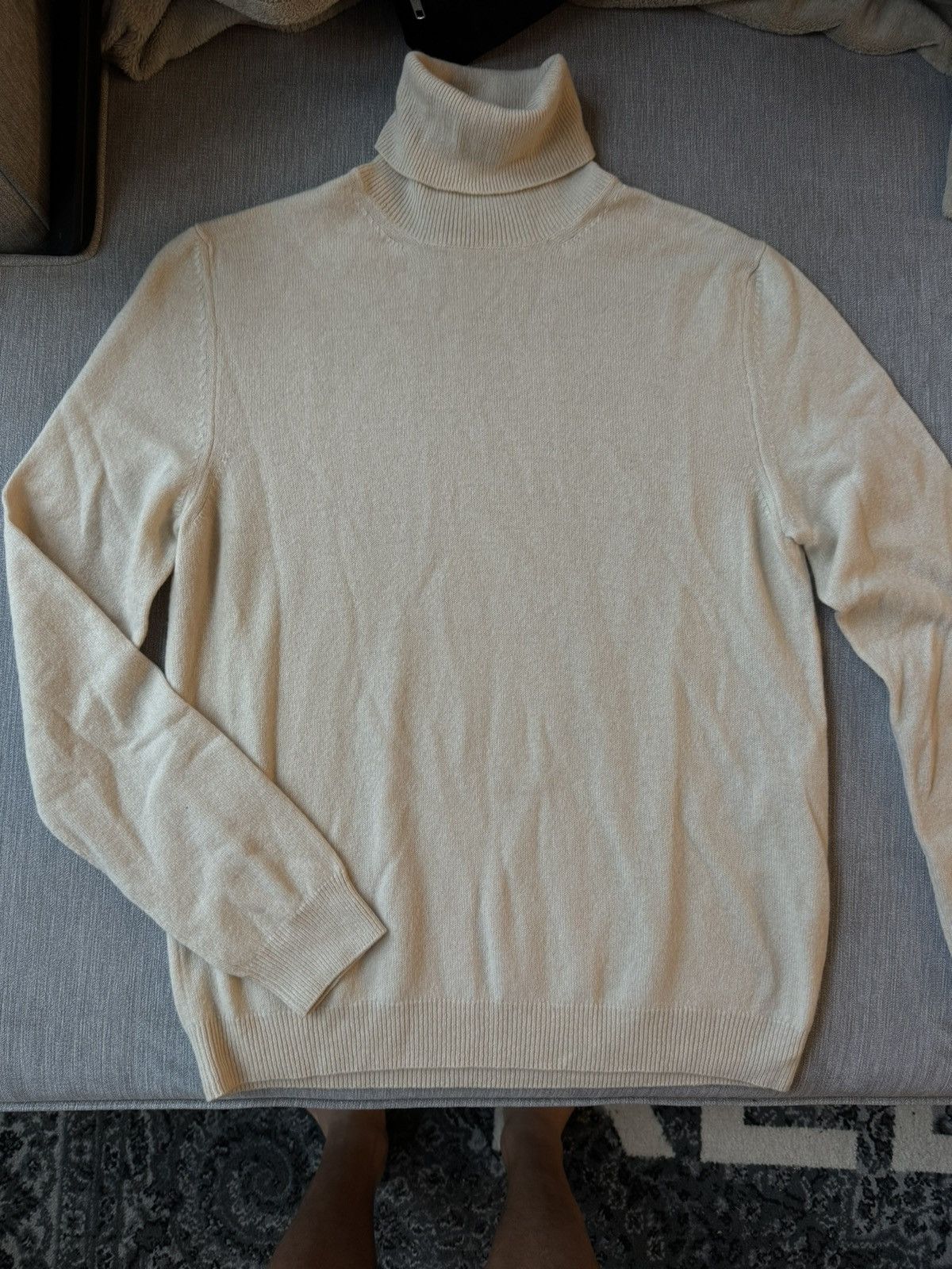 image of Gucci Cashmere Turtleneck - Beige, Men's (Size XS)