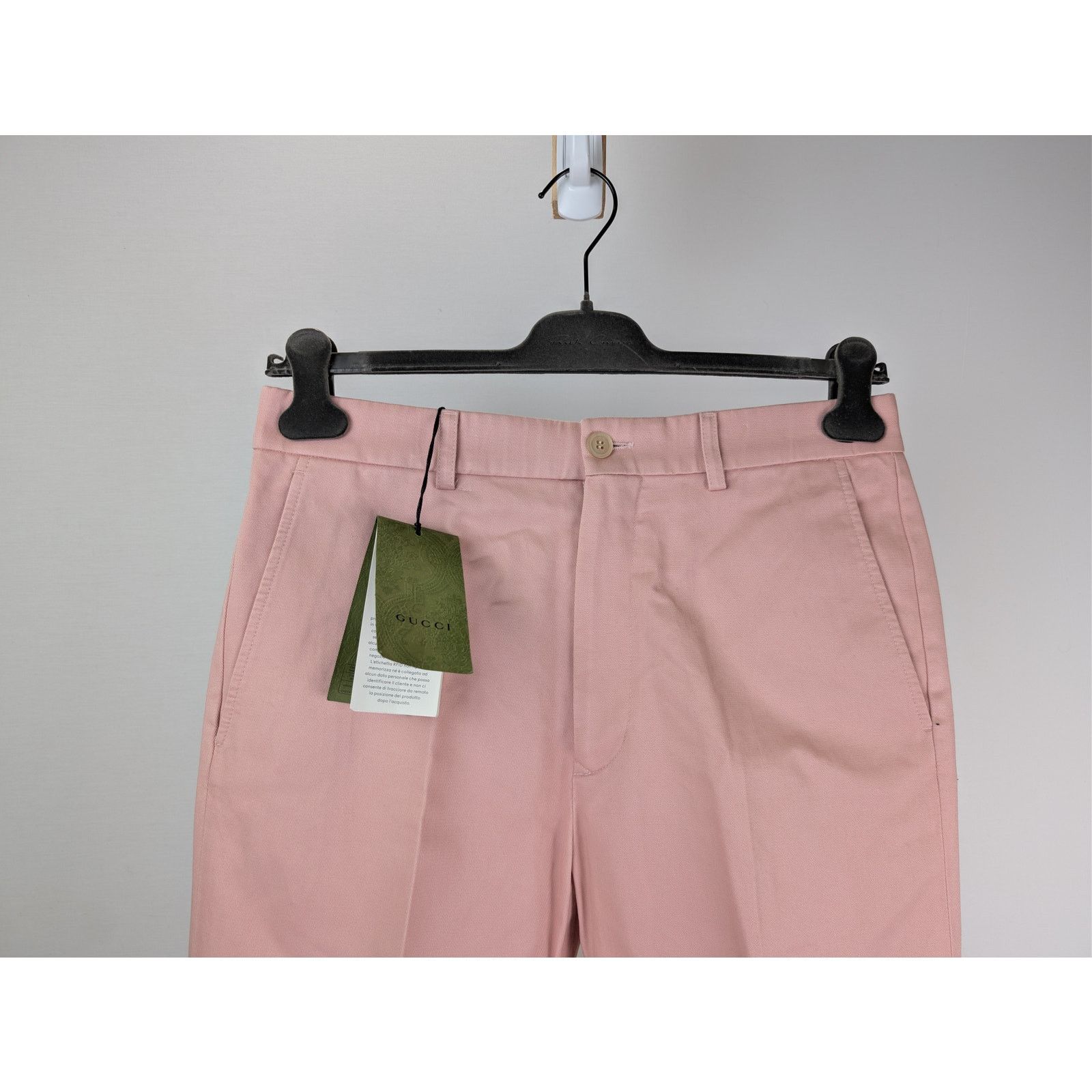 Gucci o1rshd1 Military Cotton Drill Treated Loose Pant in Pink Size US 32 / EU 48 - 3 Thumbnail