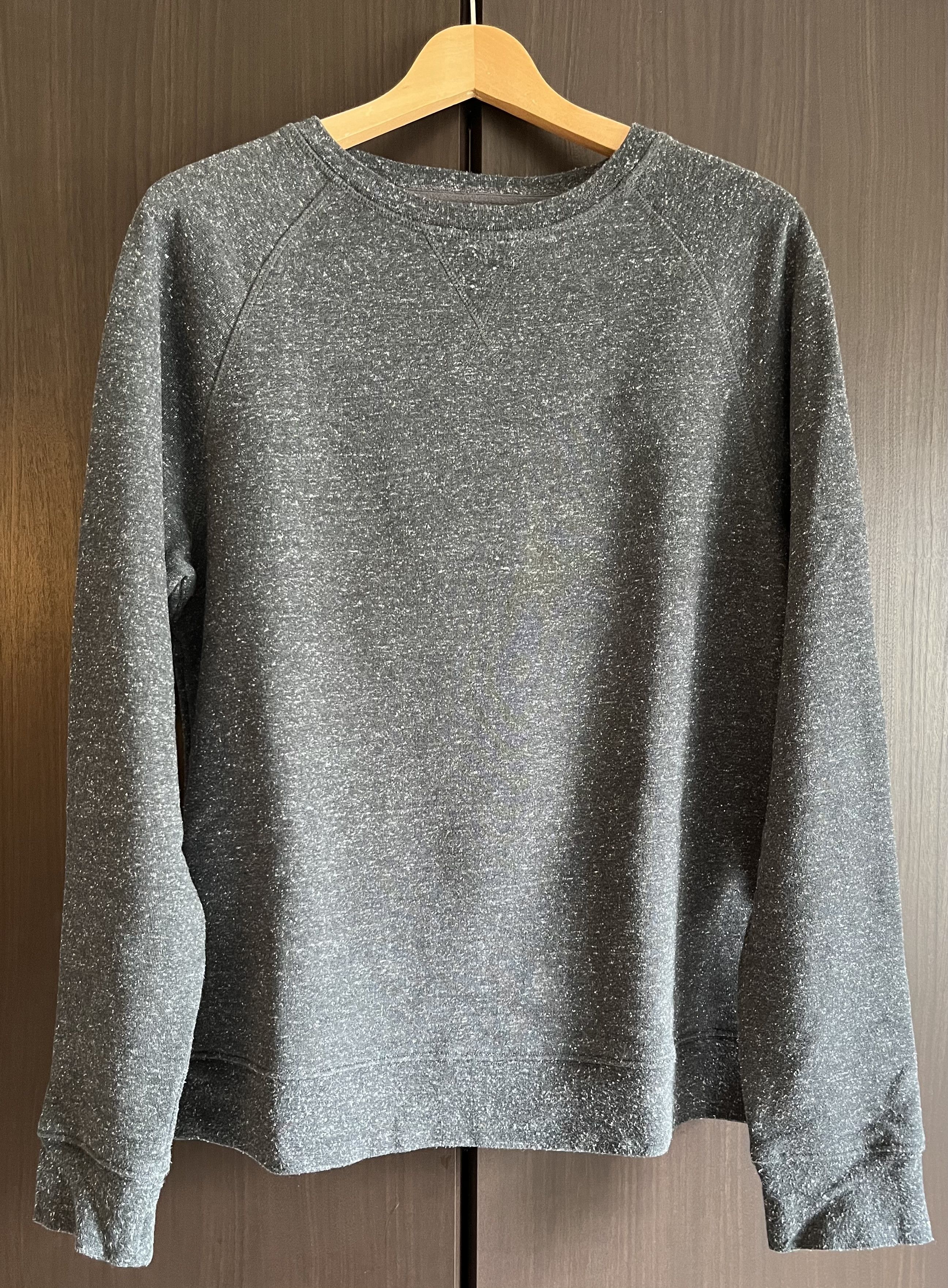 The Crewneck in French Terry Heather Grey