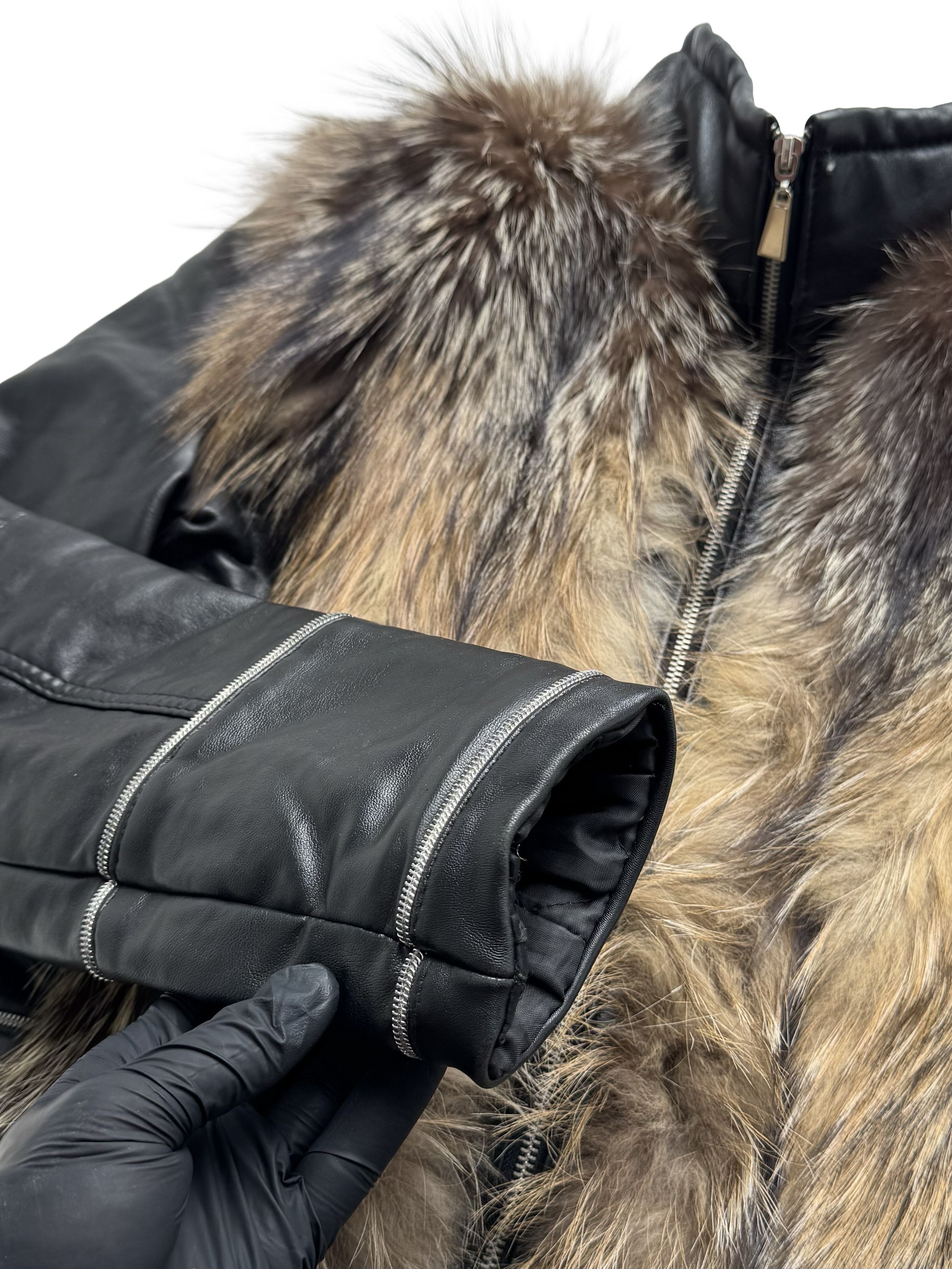 Vintage Vintage Jacket With Real Fur Details Size M / US 6-8 / IT 42-44 - 9 Thumbnail