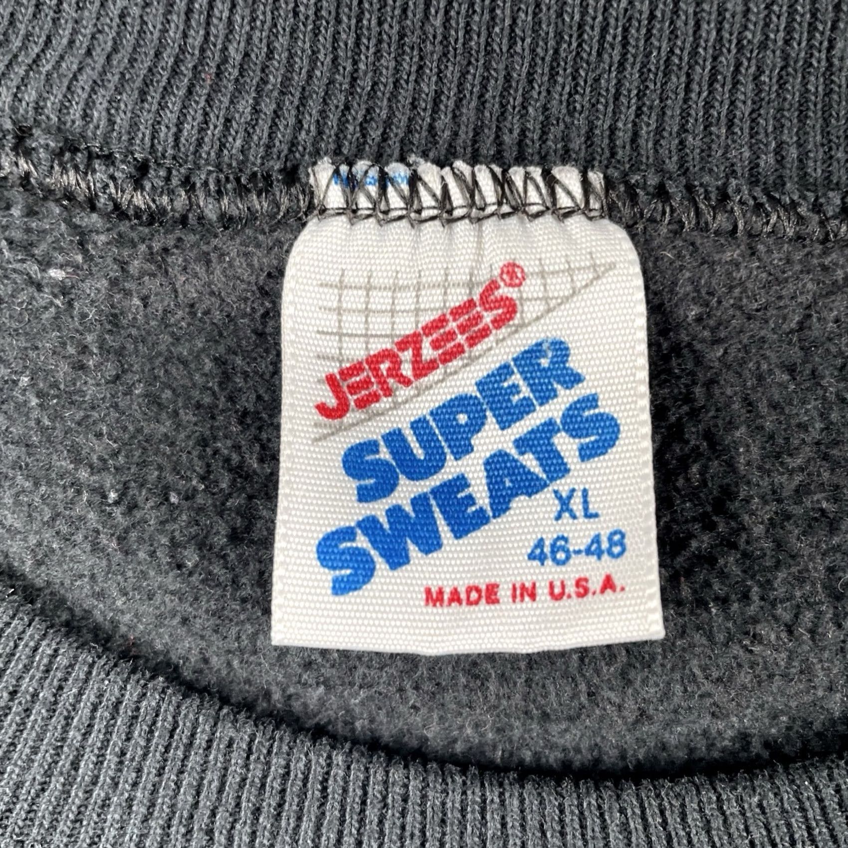 Jerzees VINTAGE Jerzees Mens XL Ski Palmer Mt Hood Crewneck Sweatshirt Made In USA 90s Crew Neck Black Cotton Blend 90s Sports Skiing Mens Size US XL / EU 56 / 4 - 7 Thumbnail