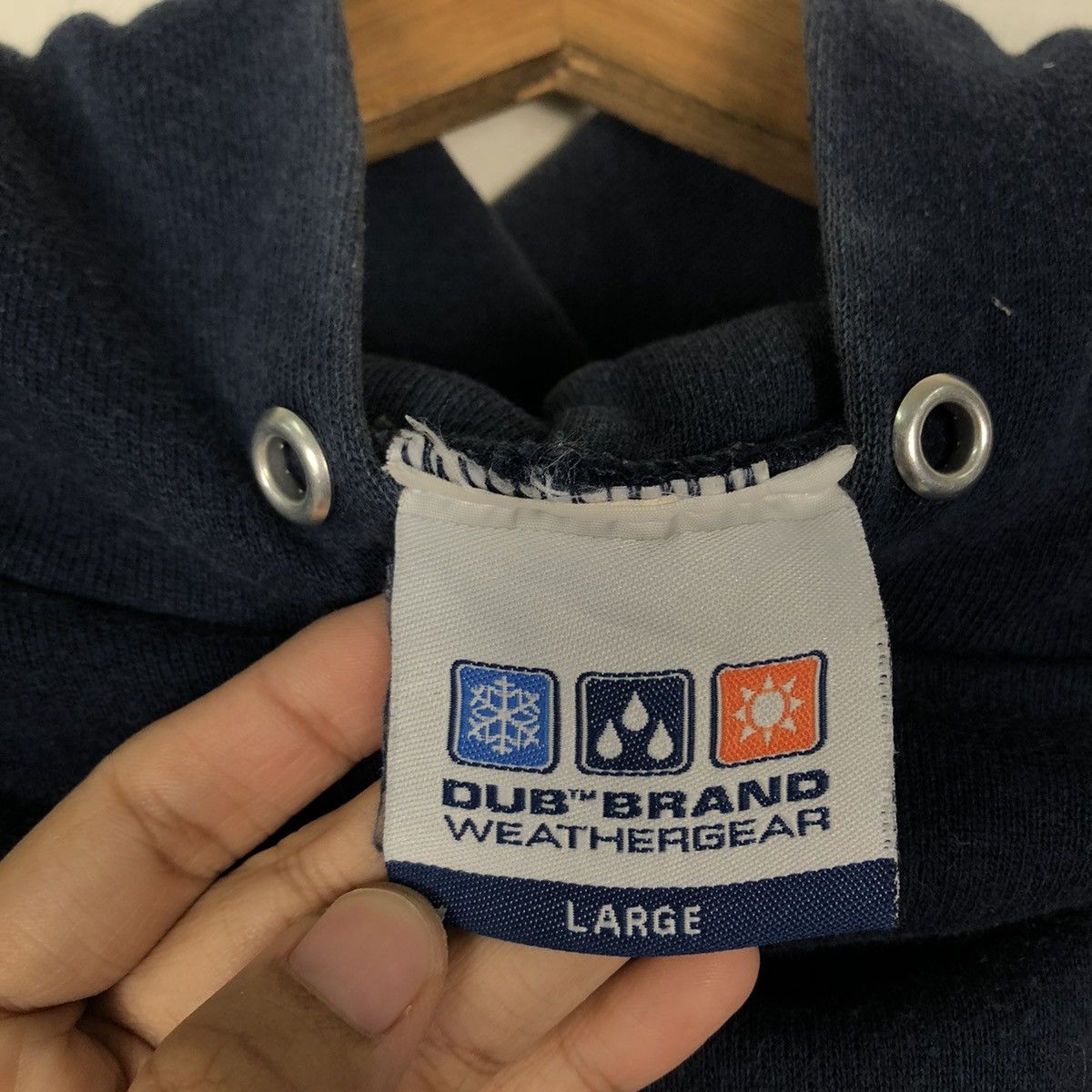 Japanese Brand 🔥90’s Dub Weather Gear Hoodie Skate Big Logo Spell Out Size US L / EU 52-54 / 3 - 12 Thumbnail