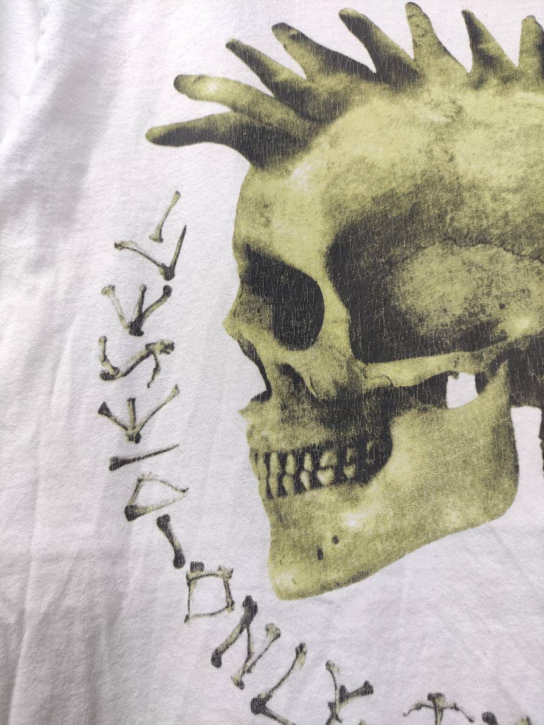 Diesel Diesel " Only the Brave " Punk Skull Head Y2K T-Shirt Size US XL / EU 56 / 4 - 3 Thumbnail