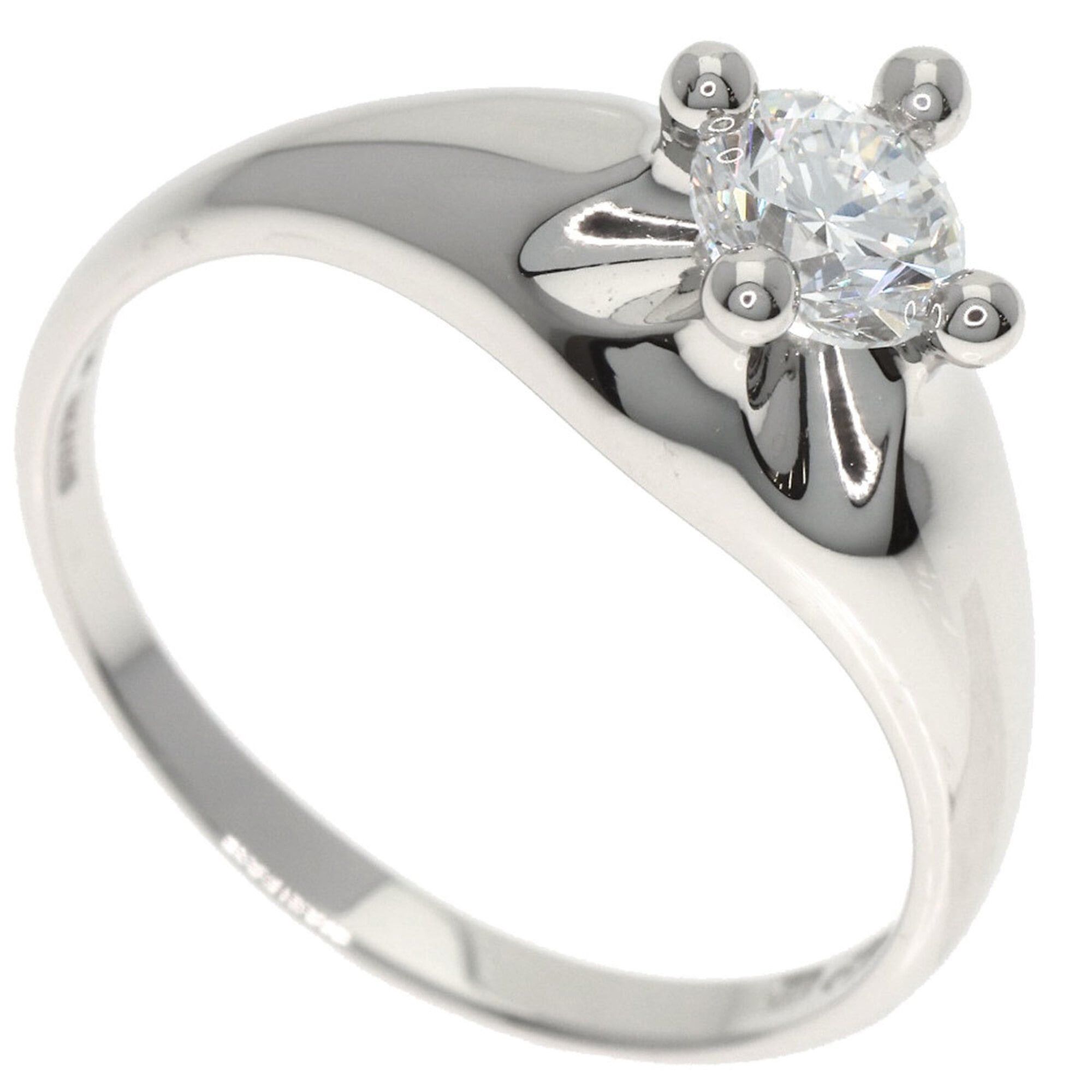 Bvlgari Bulgari Corona Diamond Ring, Platinum PT950, Women's, BVLGARI Size ONE SIZE - 1 Thumbnail