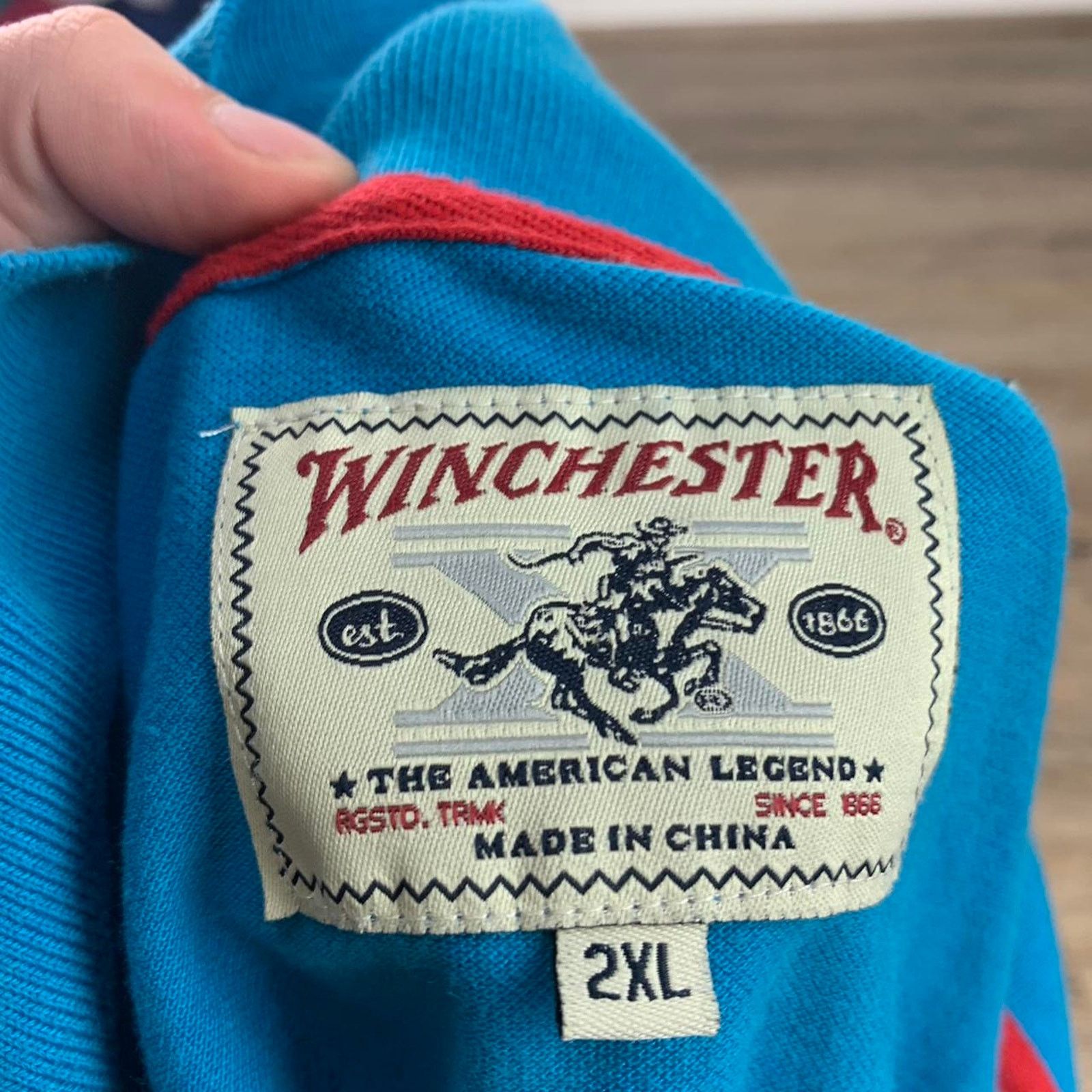 Vintage × Winchester VTG Winchester Embroidered Big Logo Mens Size XXL Polo Shirt Size US XXL / EU 58 / 5 - 6 Thumbnail