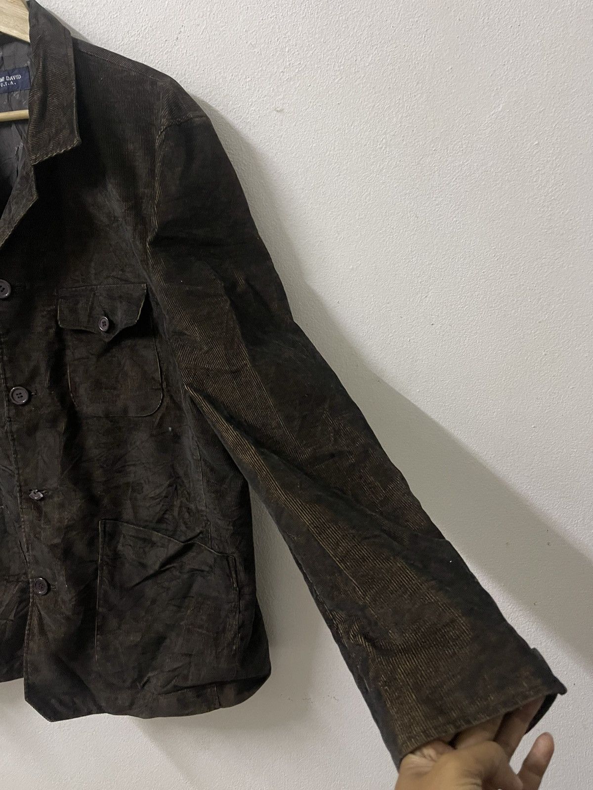 Camp David CAMP DAVID U.S.A Corduroy Jacket Size US XL / EU 56 / 4 - 4 Thumbnail