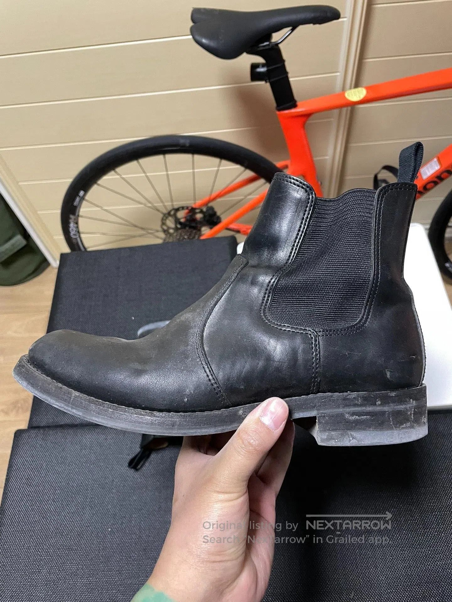 PHIGVEL MAKERS & Co. Phigvel Makers Aviator Zip Chelsea Boots. Size US 8.5 / EU 41-42 - 6 Thumbnail