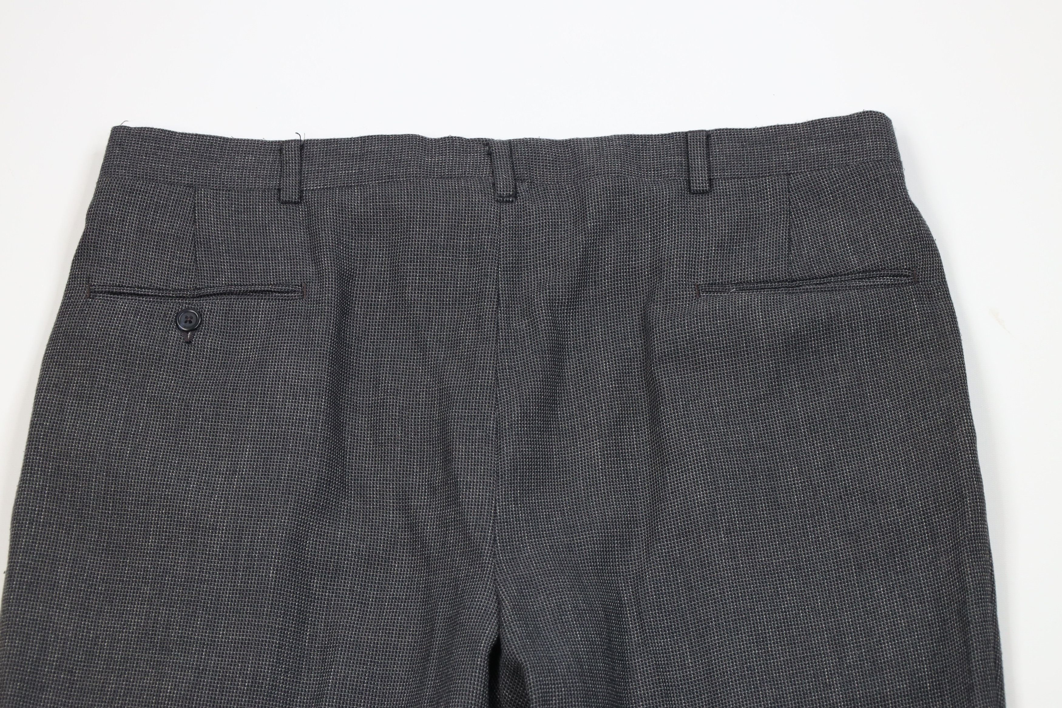 Vintage Vintage 90s Streetwear Knit Wide Leg Chino Pants Gray USA Size US 40 / EU 56 - 11 Thumbnail
