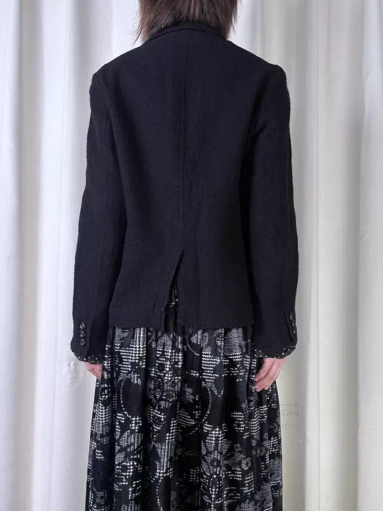 Comme des Garcons Comme Des Garcons Vintage Polka Dot Fleece Jacket Size M / US 6-8 / IT 42-44 - 2 Thumbnail