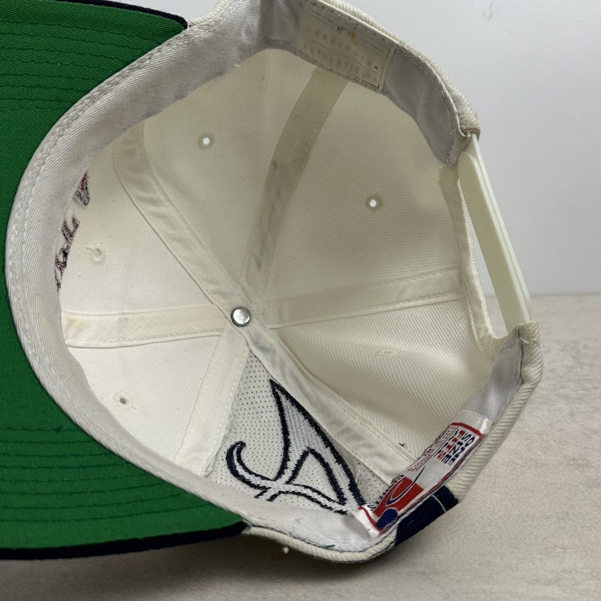 Vintage Vintage Atlanta Braves Laser Sports Special 90s Hat Size ONE SIZE - 4 Thumbnail