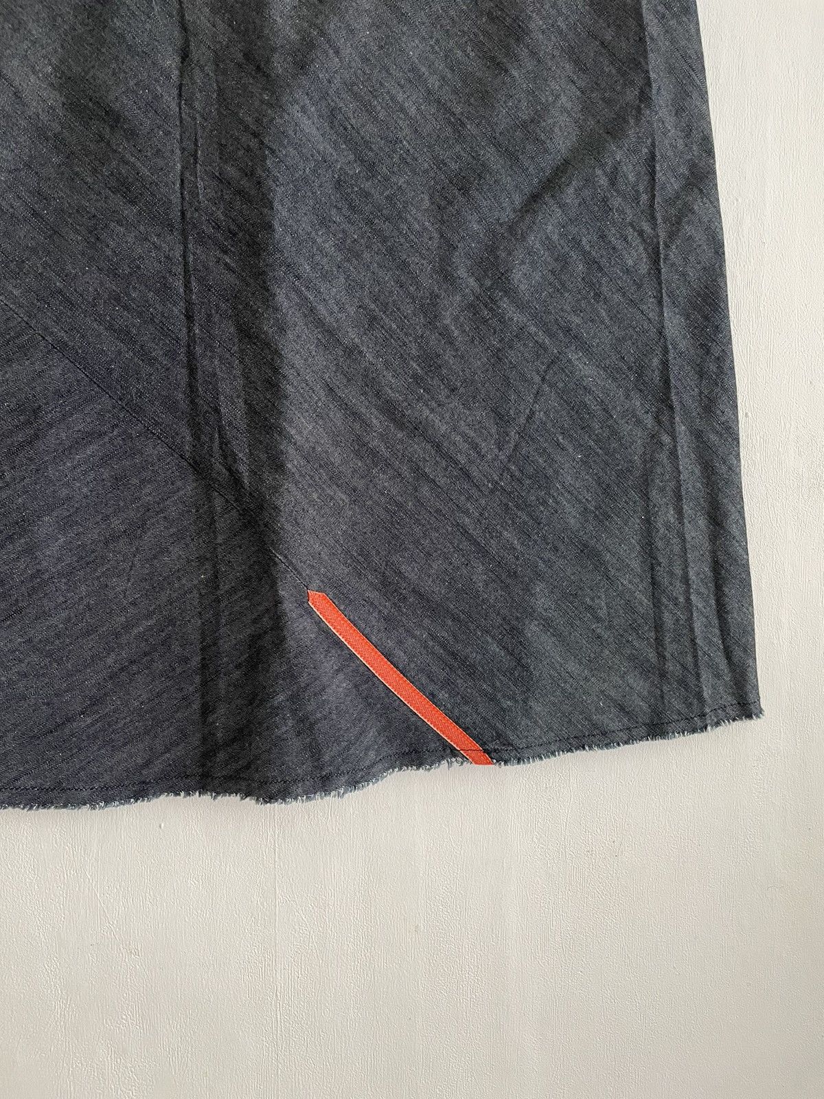 Diesel × Vintage Diesel Indigo Vintage Avant Garde Skirt Size 30" / US 8 / IT 44 - 7 Thumbnail