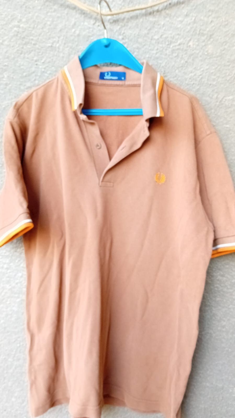 Fred Perry Fred Perry Polo T-shirt Brown sz M Size US M / EU 48-50 / 2 - 1 Thumbnail