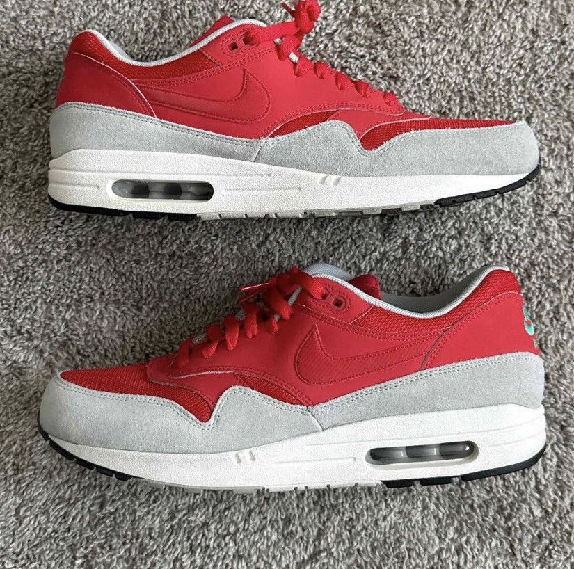 Nike Nike Air Max 1 Essential “Daring Red” Size US 12 / EU 45 - 4 Thumbnail