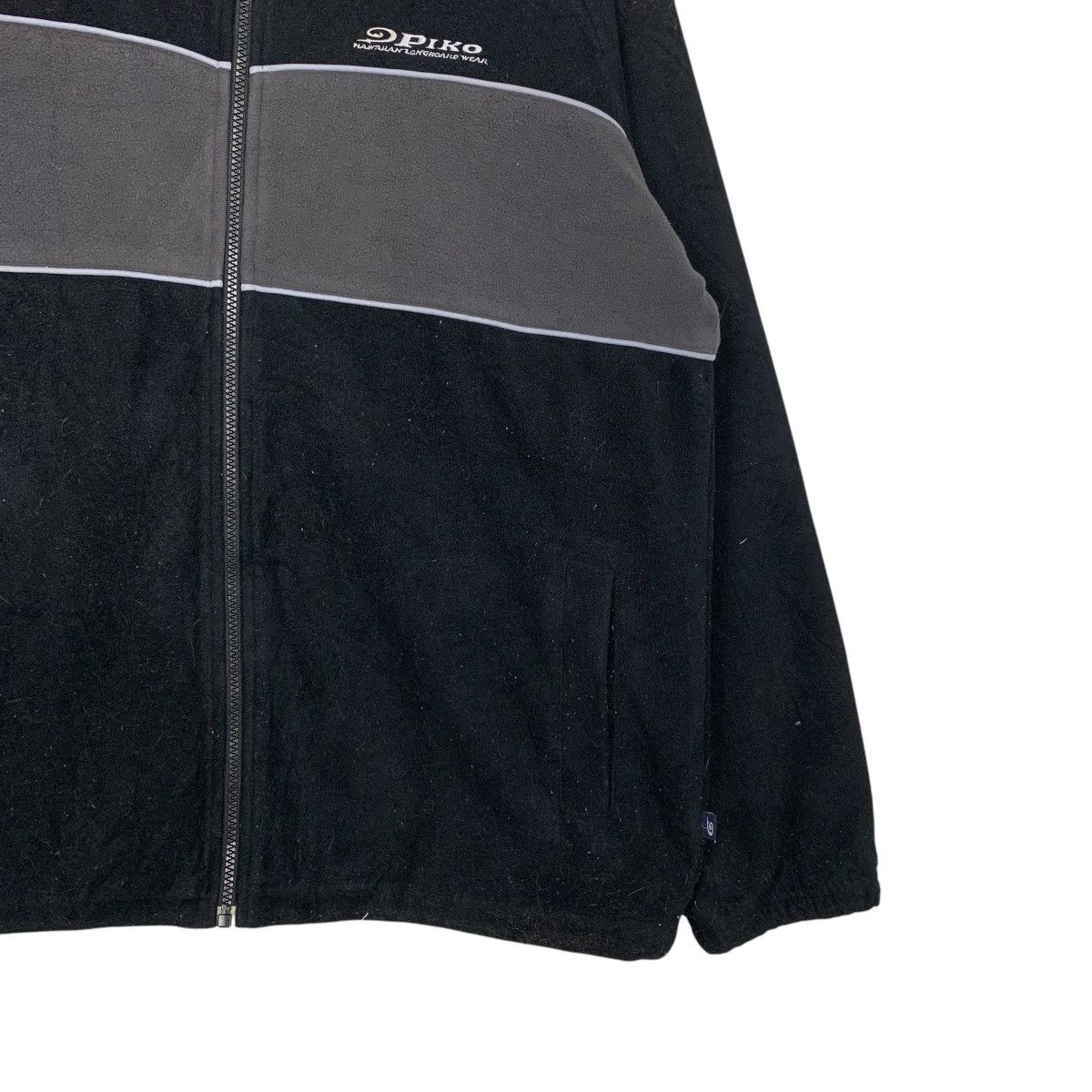 Japanese Brand 90's PIKO Hawaiian Longboard Wear Fleece Jacket #2770-C125 Size US L / EU 52-54 / 3 - 7 Thumbnail