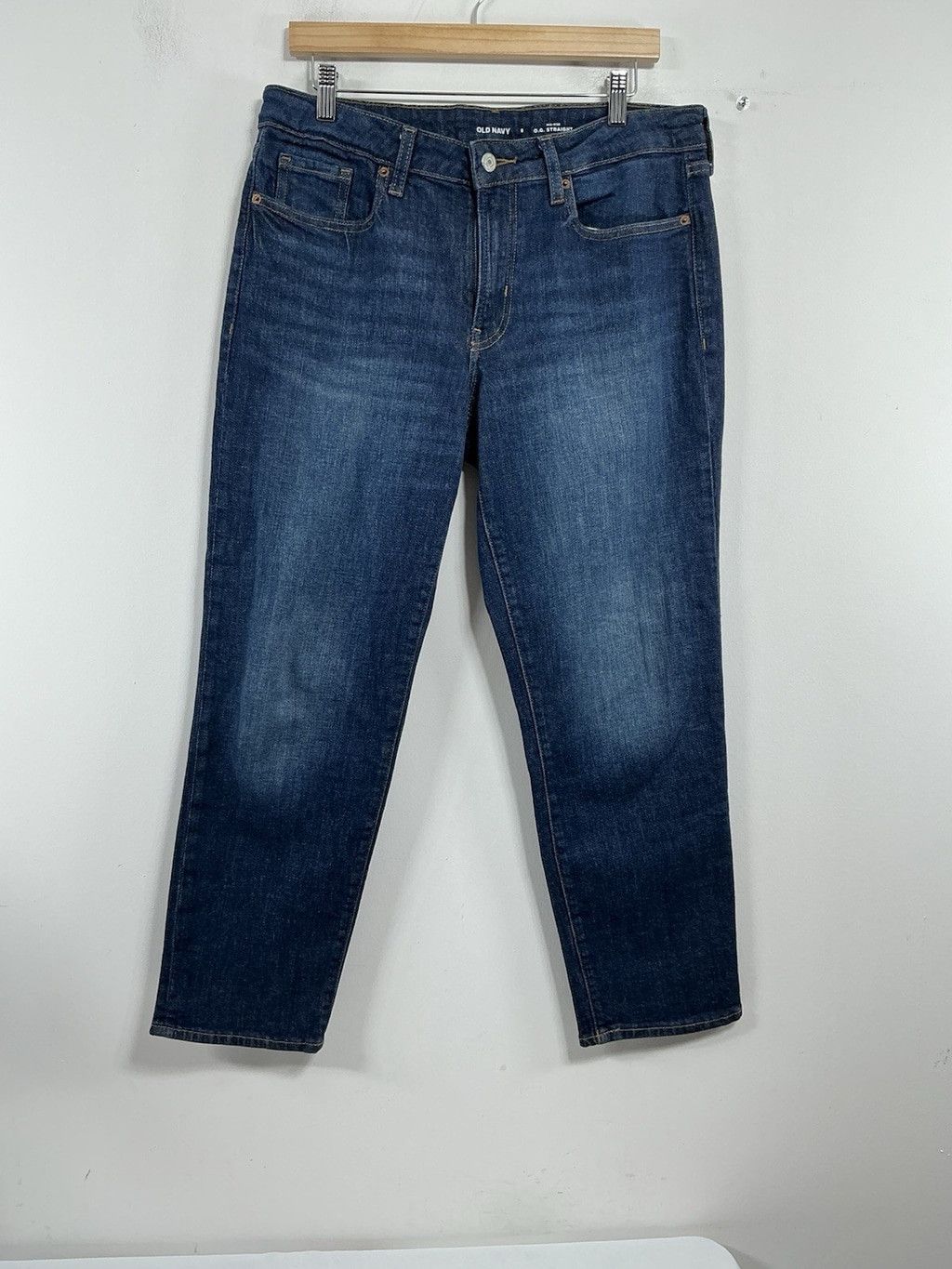 Old Navy Womans Old Navy Cropped Blue Jeans Size 8 0115/T-3 Size 30" / US 8 / IT 44 - 1 Thumbnail