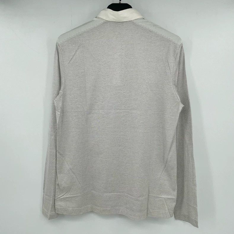 Givenchy Givenchy Four-Panel Striped Patchwork Long Sleeve Polo Shi Size US L / EU 52-54 / 3 - 2 Thumbnail