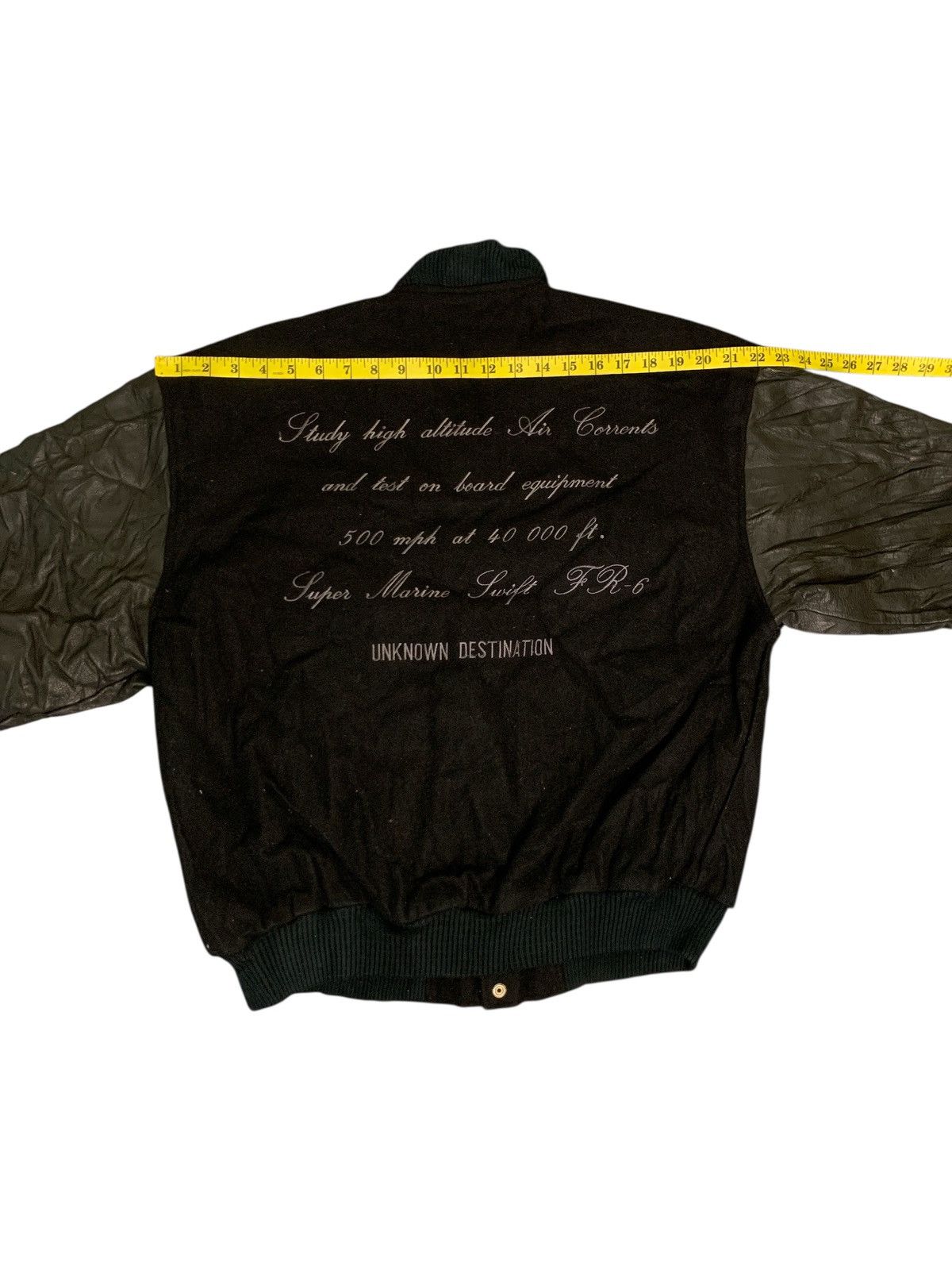 Japanese Brand Rare Design Vintage Unknown Destination Varsity Jackets Size US L / EU 52-54 / 3 - 9 Thumbnail