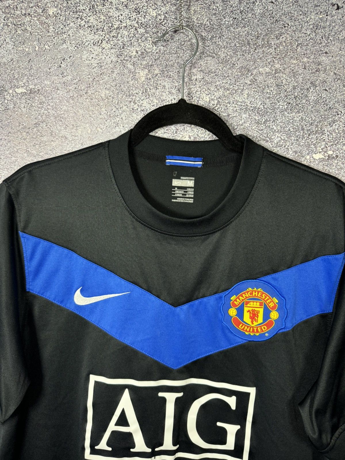 Nike × Vintage Vintage Manchester United 2009/10 Away Nike Jersey Blokcore Size US M / EU 48-50 / 2 - 6 Thumbnail