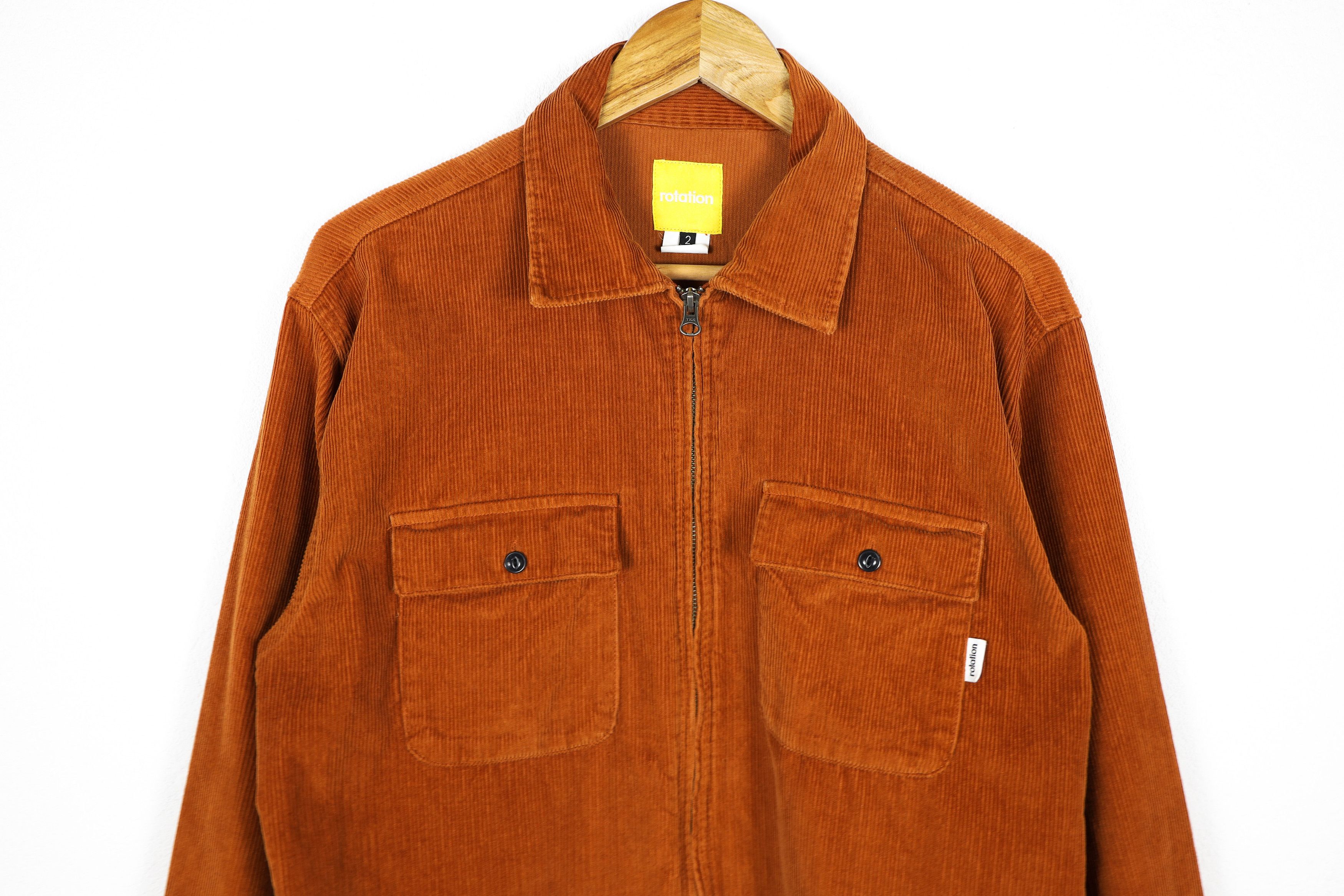 Other Rotation R Lash Corduroy Velvet Zip Over Shirt Size US M / EU 48-50 / 2 - 2 Thumbnail