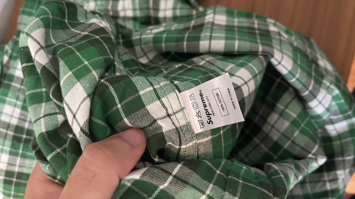Supreme 2012 Supreme Green 3 Color Plaid Size US M / EU 48-50 / 2 - 4 Thumbnail