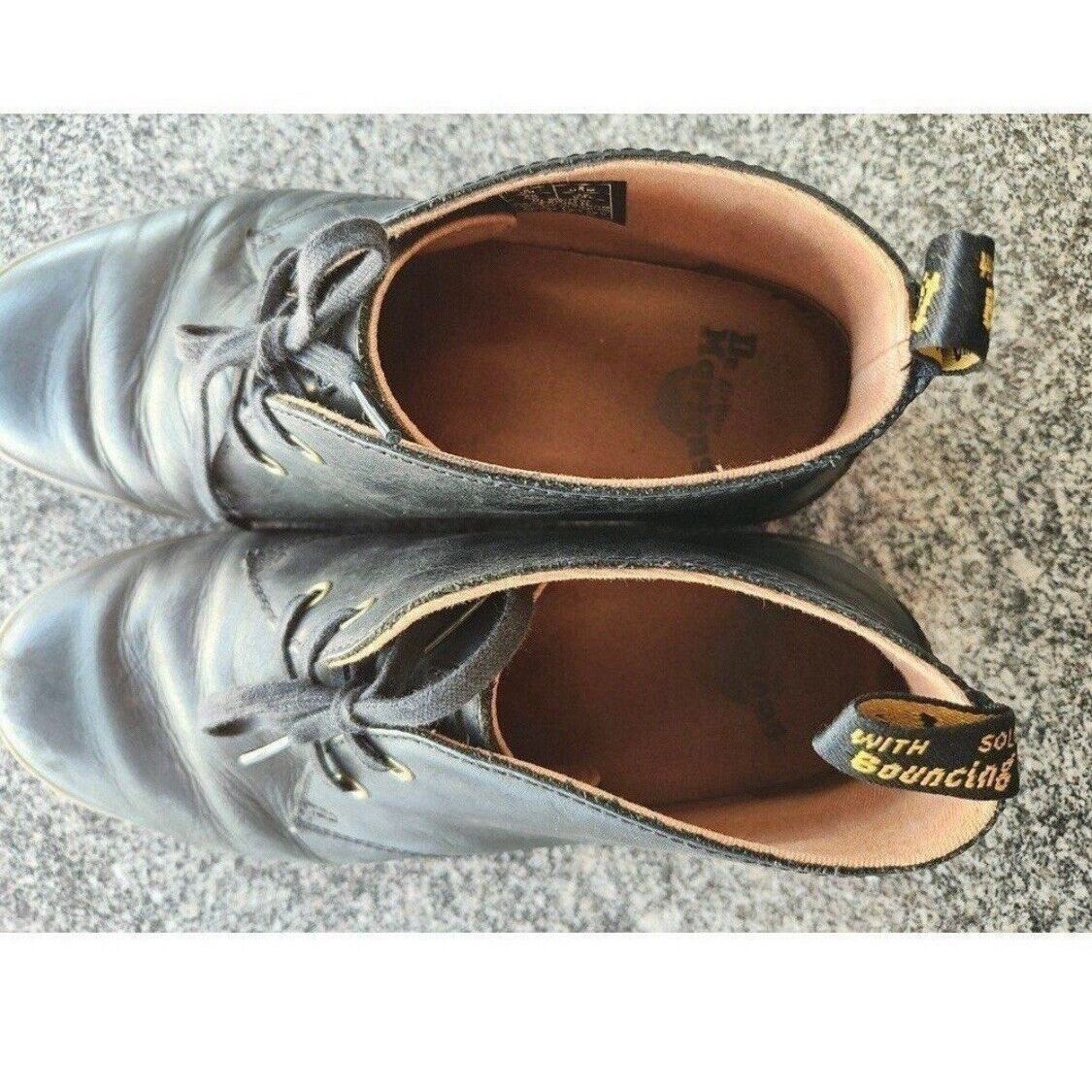 Dr. Martens Dr Martens Doc Cabrillo Black Leather Chukka Lace Up Boots S Size US 9 / EU 42 - 4 Thumbnail