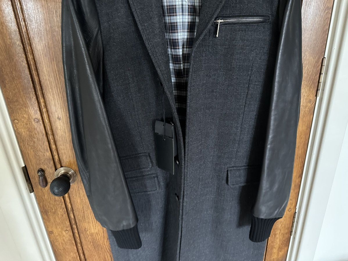 Dsquared2 FW11 Dsquared Dsquared2 leather sleeve long wool coat BNWT Size US M / EU 48-50 / 2 - 7 Thumbnail