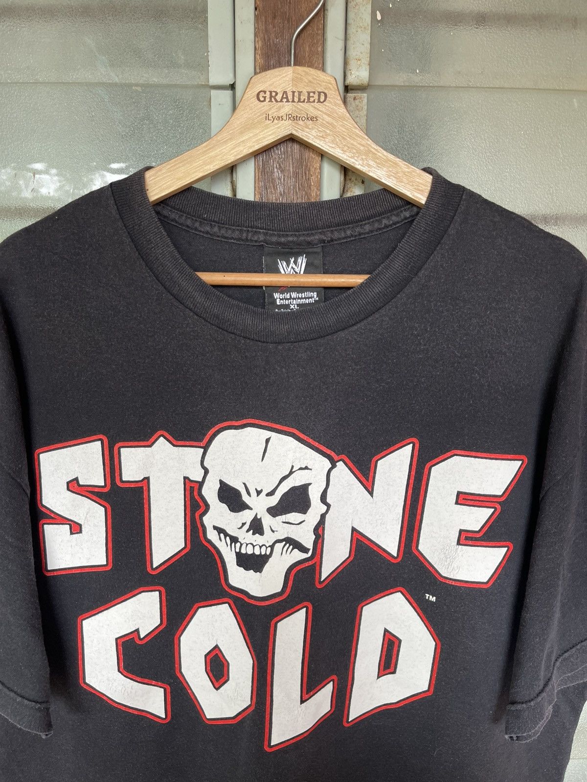 WWE Vintage Stone Cold Bullet Proof Shirt Tee Size US XL / EU 56 / 4 - 3 Thumbnail