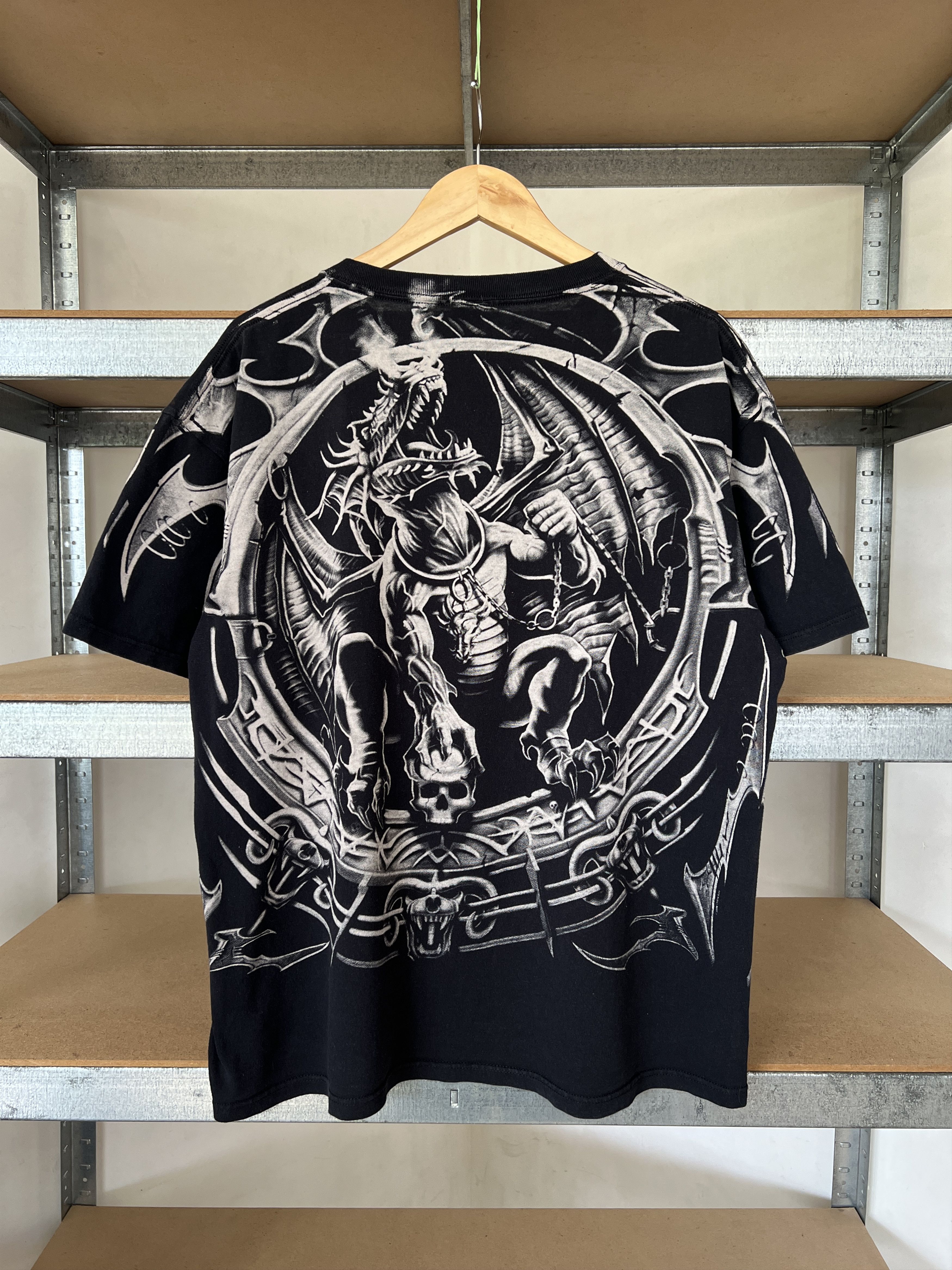 Liquid Blue Liquid Blue Dragon Catcher Vintage 2008 Universal Tee Size US XL / EU 56 / 4 - 2 Thumbnail