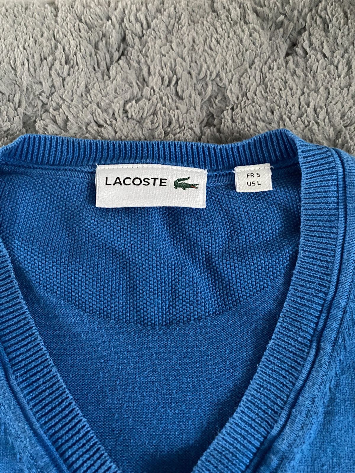 Lacoste × Vintage Lacoste Sweater Size US L / EU 52-54 / 3 - 4 Thumbnail