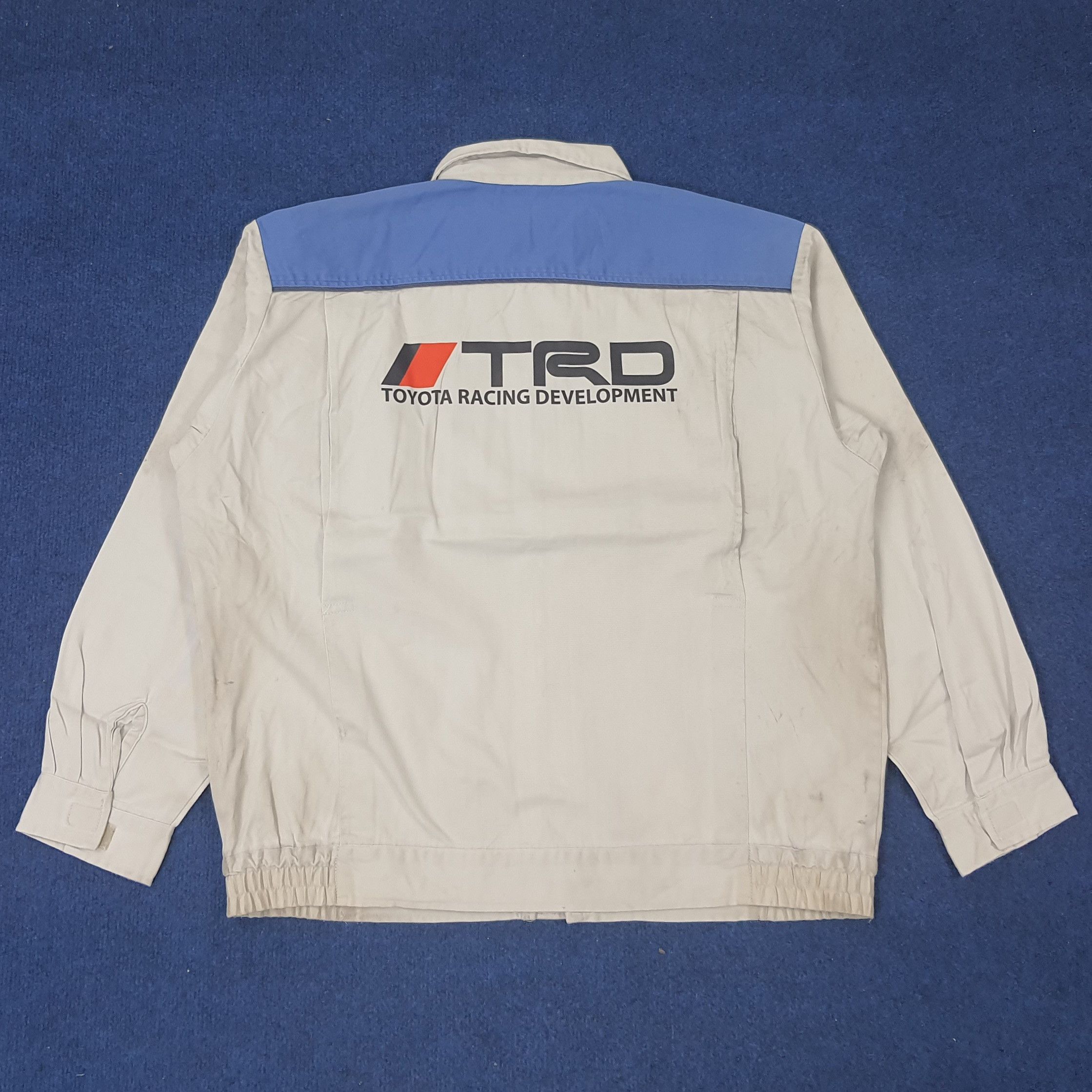 Japanese Brand × Vintage Vintage TRD Toyota Racing Motorsports Japan Brand Jacket Size US L / EU 52-54 / 3 - 1 Thumbnail
